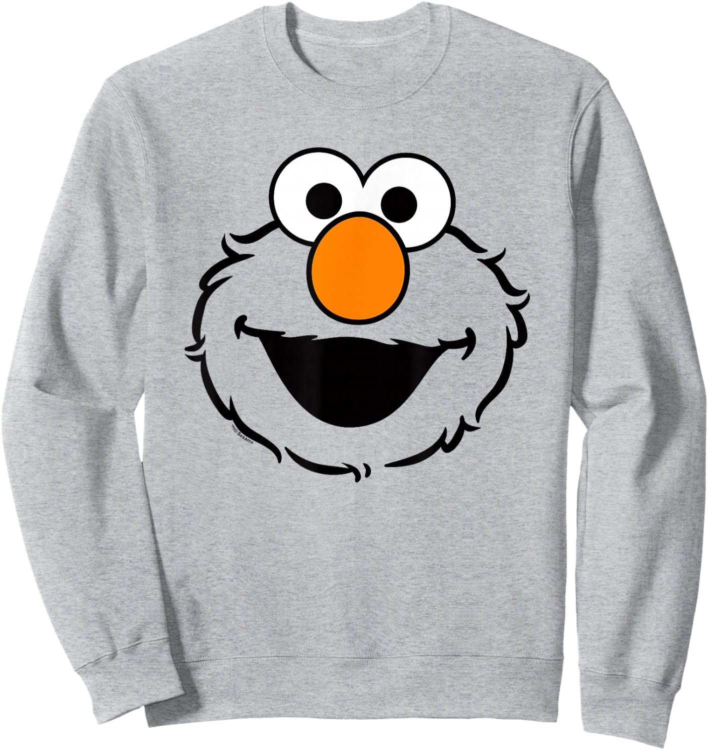 Sesame Street Elmo Full Face Halloween Costume Sweatshirt - Sweatshirt | Ash