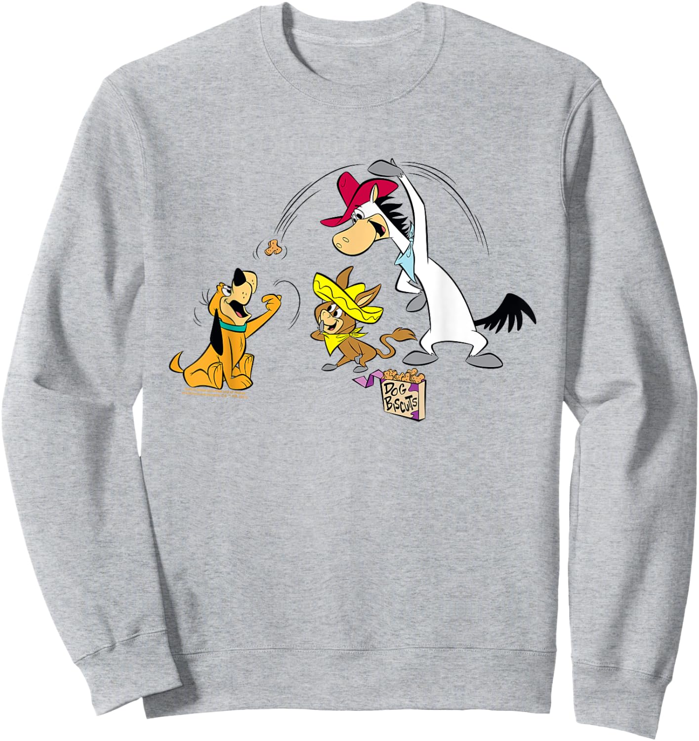 Quick Draw McGraw Biscuits Sweatshirt - Sweatshirt | Ash