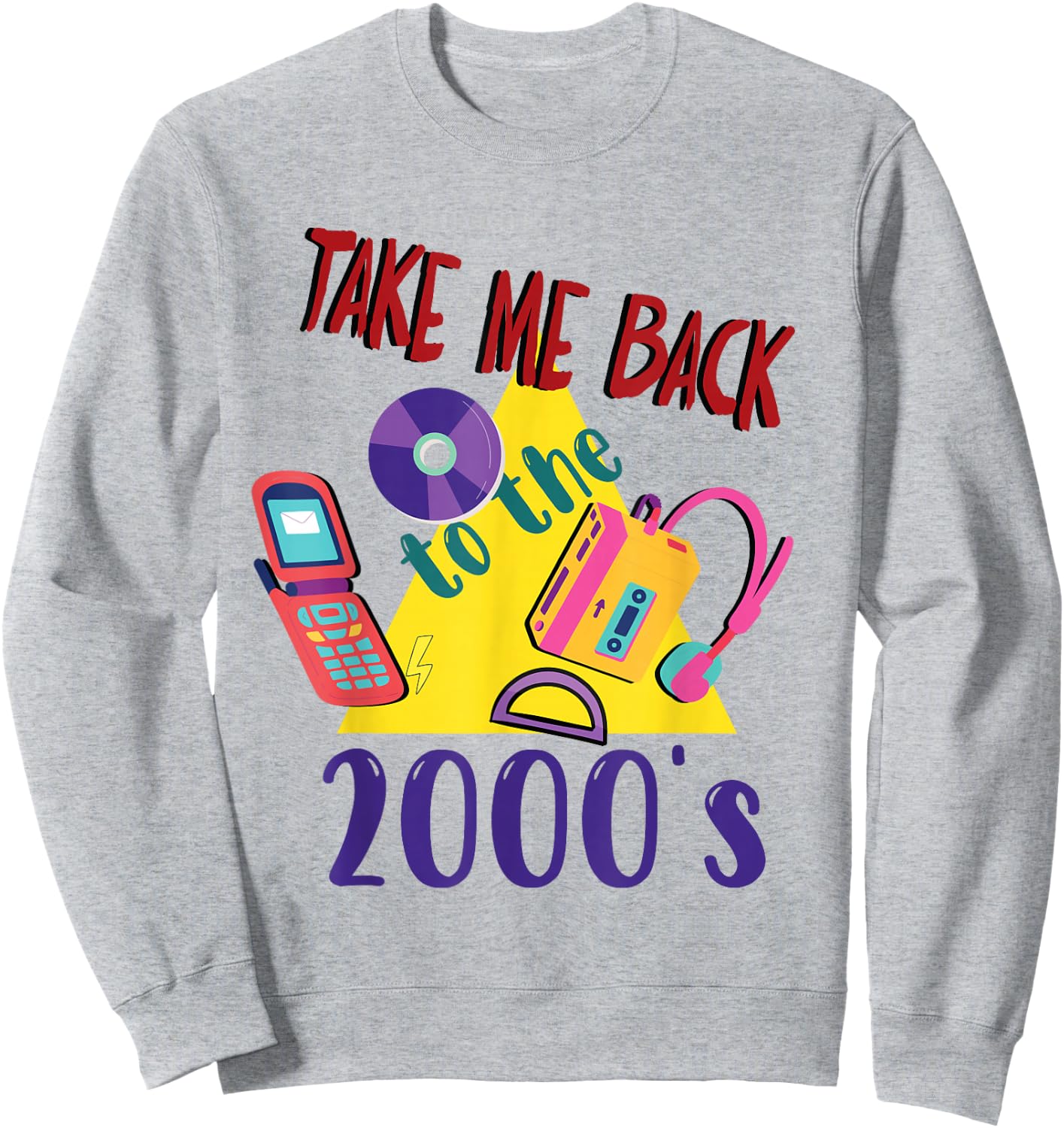 Take me back to the 2000's vintage two-thousands retro 00s Sweatshirt - Sweatshirt | Ash