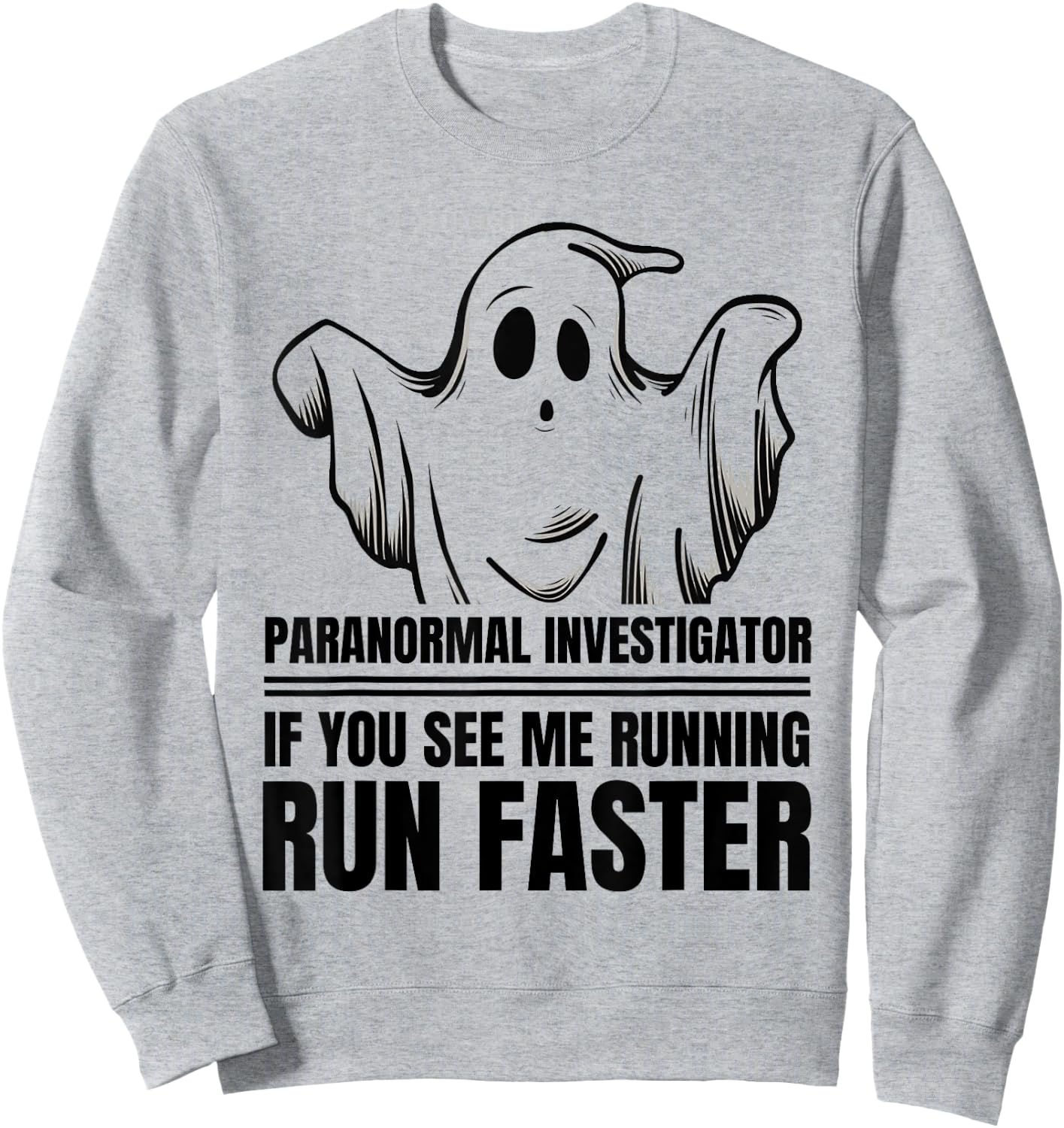 Ghost Adventures Hunter Hunting Paranormal Investigator Sweatshirt - Sweatshirt | Ash