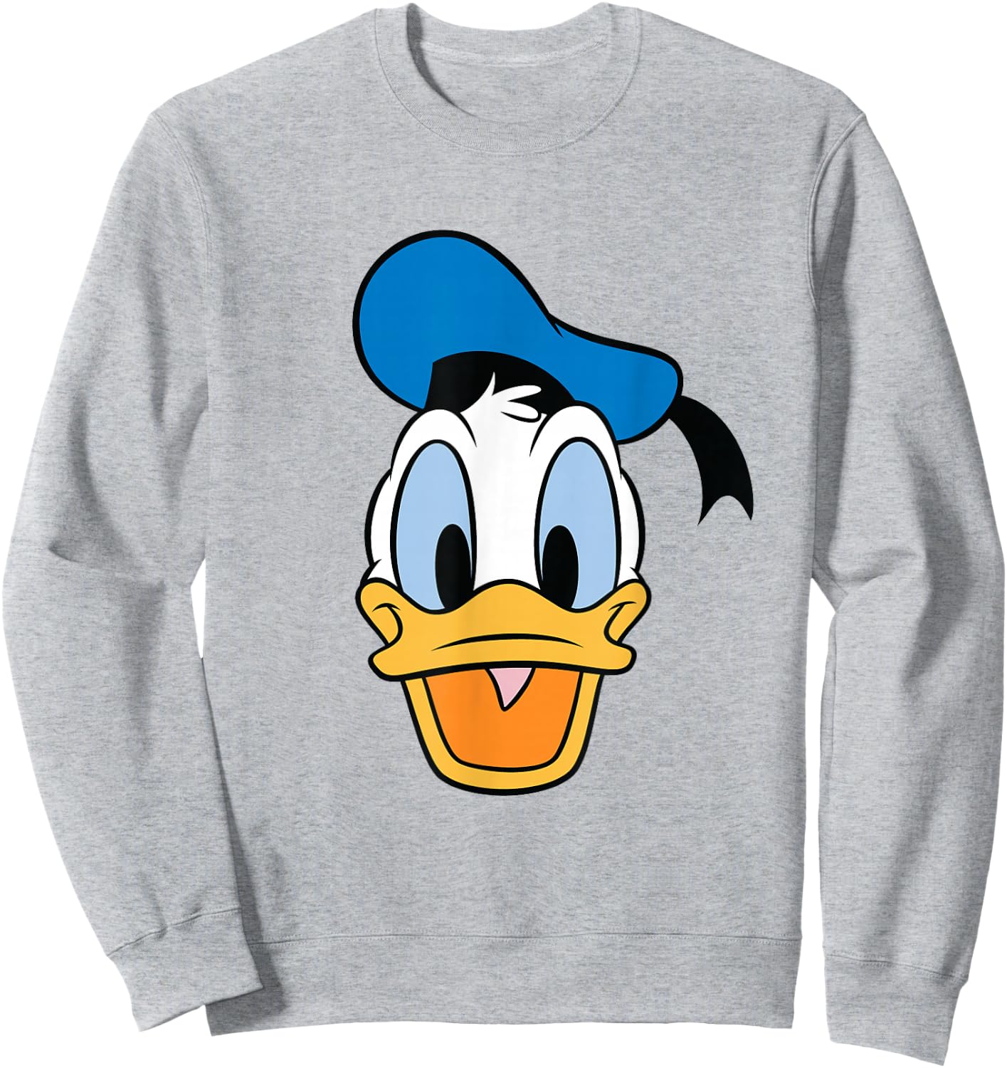 Disney Donald Duck Three Caballeros Trip Matching Big Face Sweatshirt - Sweatshirt | Ash