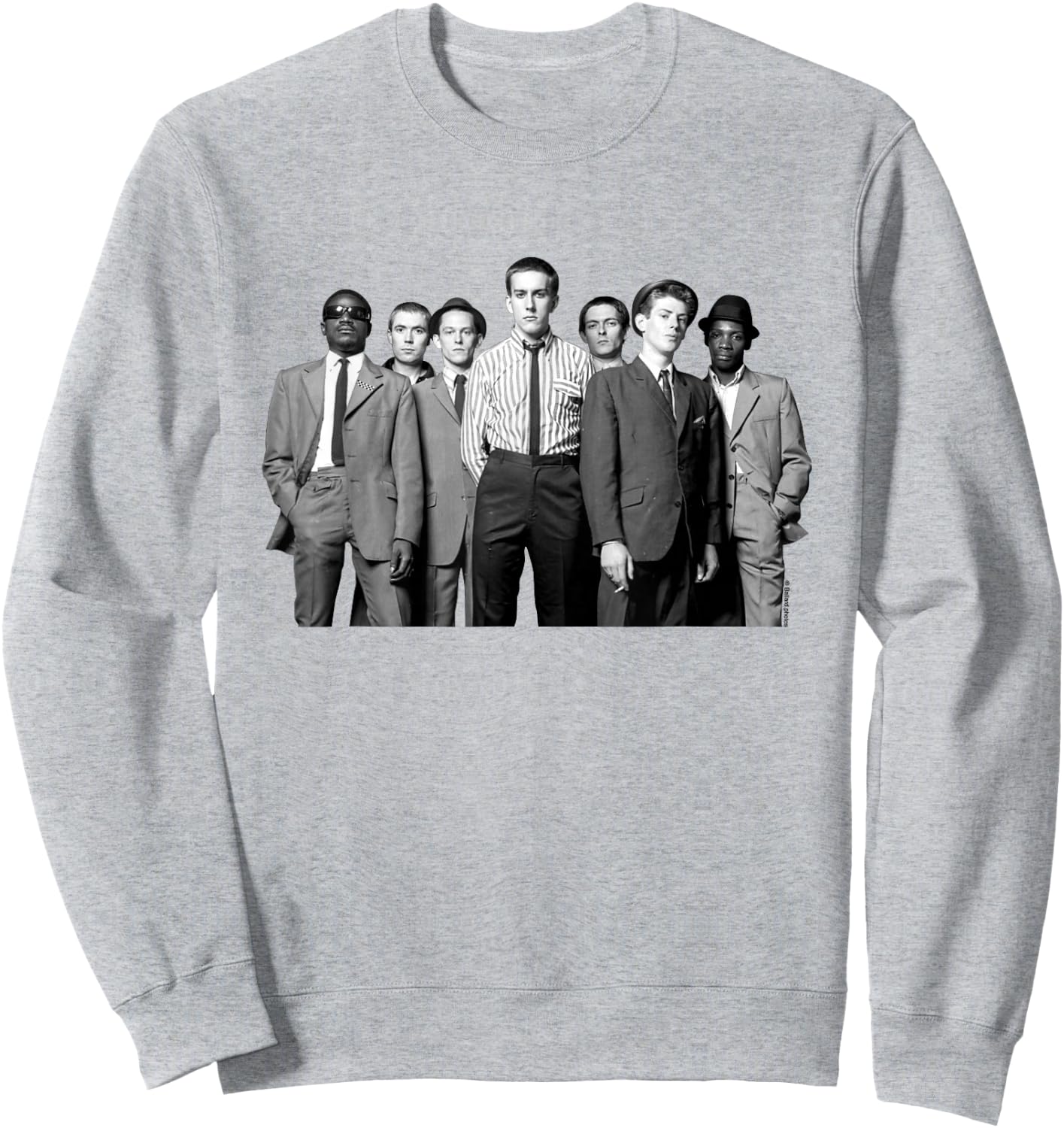 The Specials Band Portrait 1979 By Allan Ballard Sweatshirt - Sweatshirt | Ash