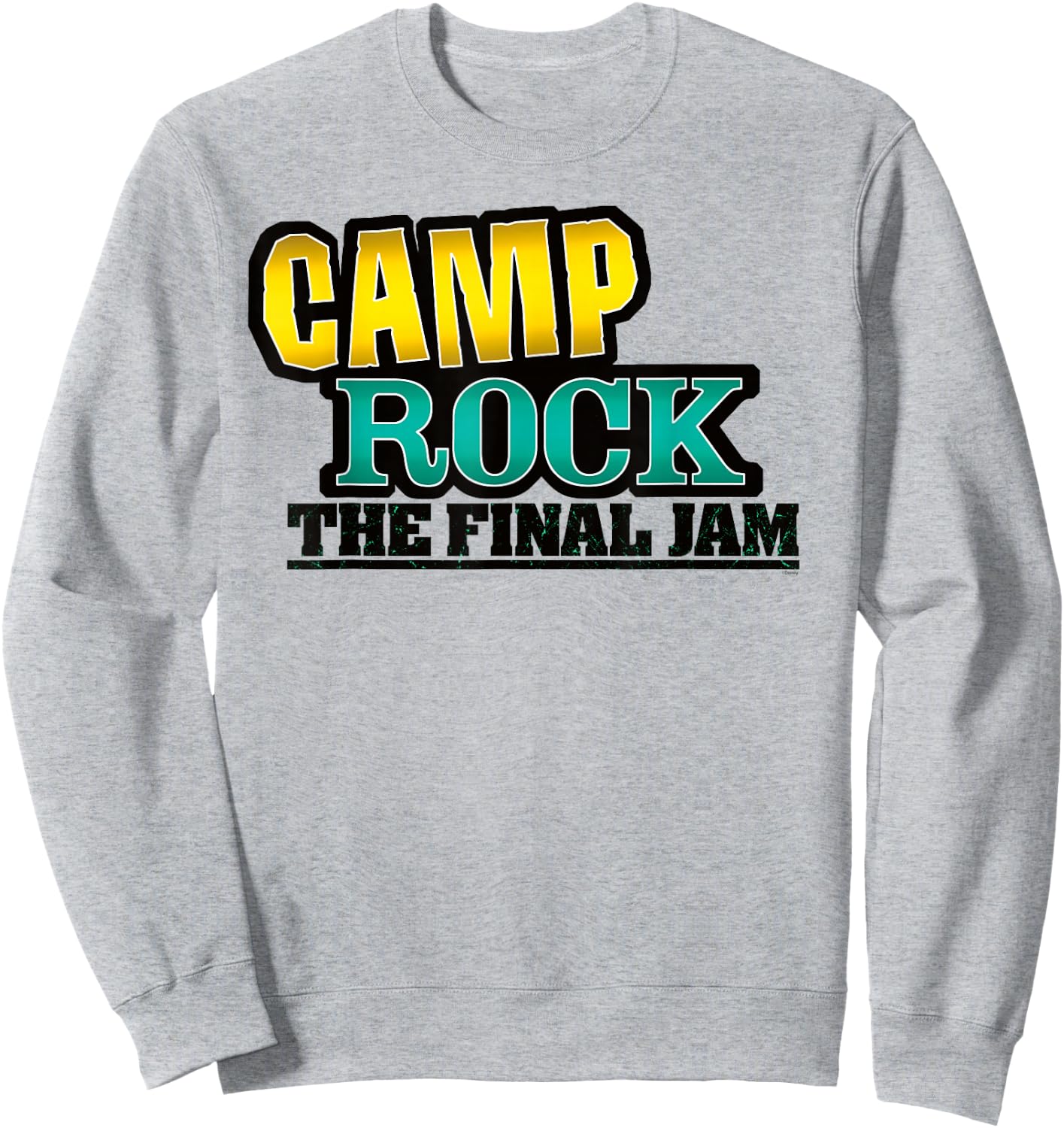 Disney Channel Official Camp Rock 2: The Final Jam Logo Sweatshirt - Sweatshirt | Ash
