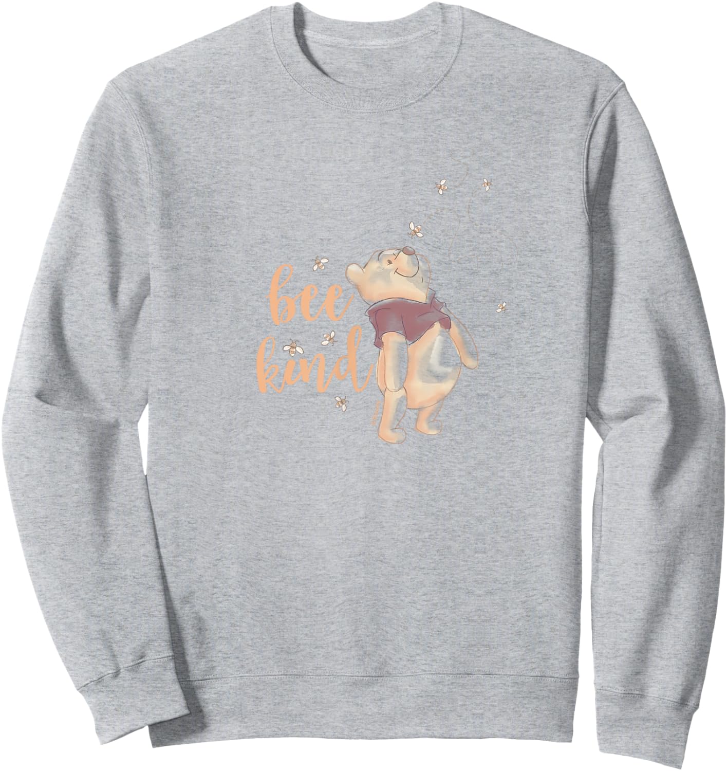 Winnie the Pooh - Pooh Bee Kind Sweatshirt - Sweatshirt | Ash