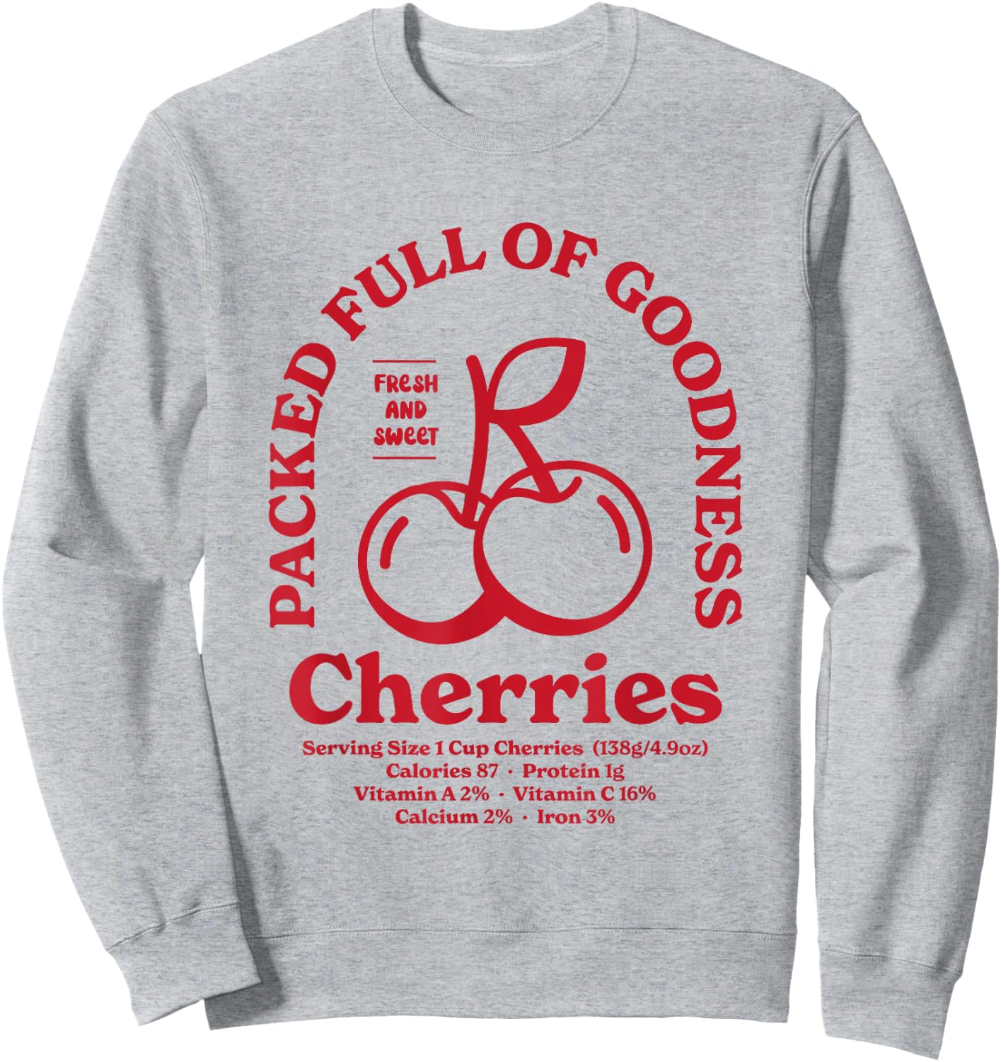 Cherries Sweatshirt - Sweatshirt | Ash