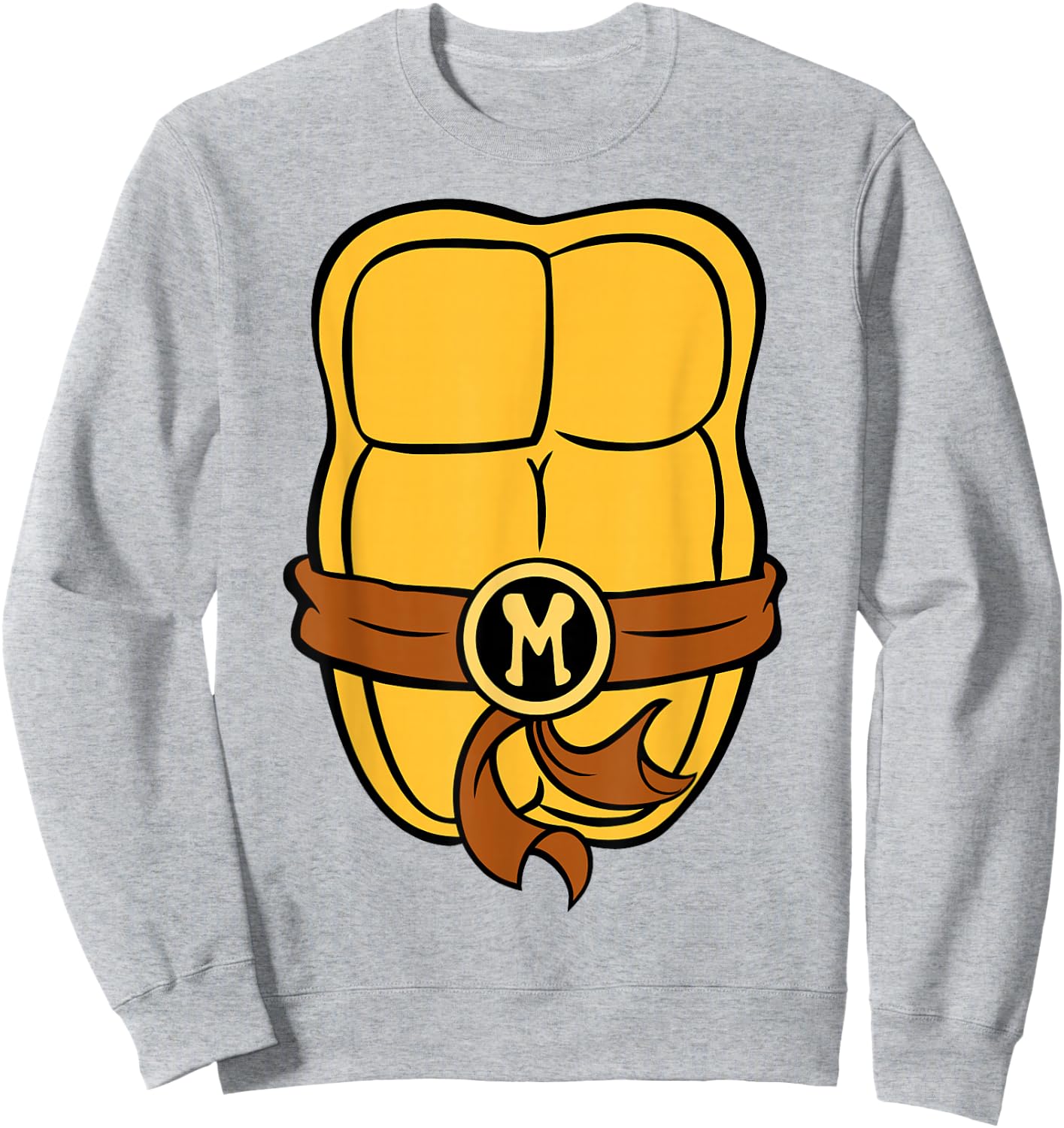 Teenage Mutant Ninja Turtles Michelangelo Shell Sweatshirt - Sweatshirt | Ash