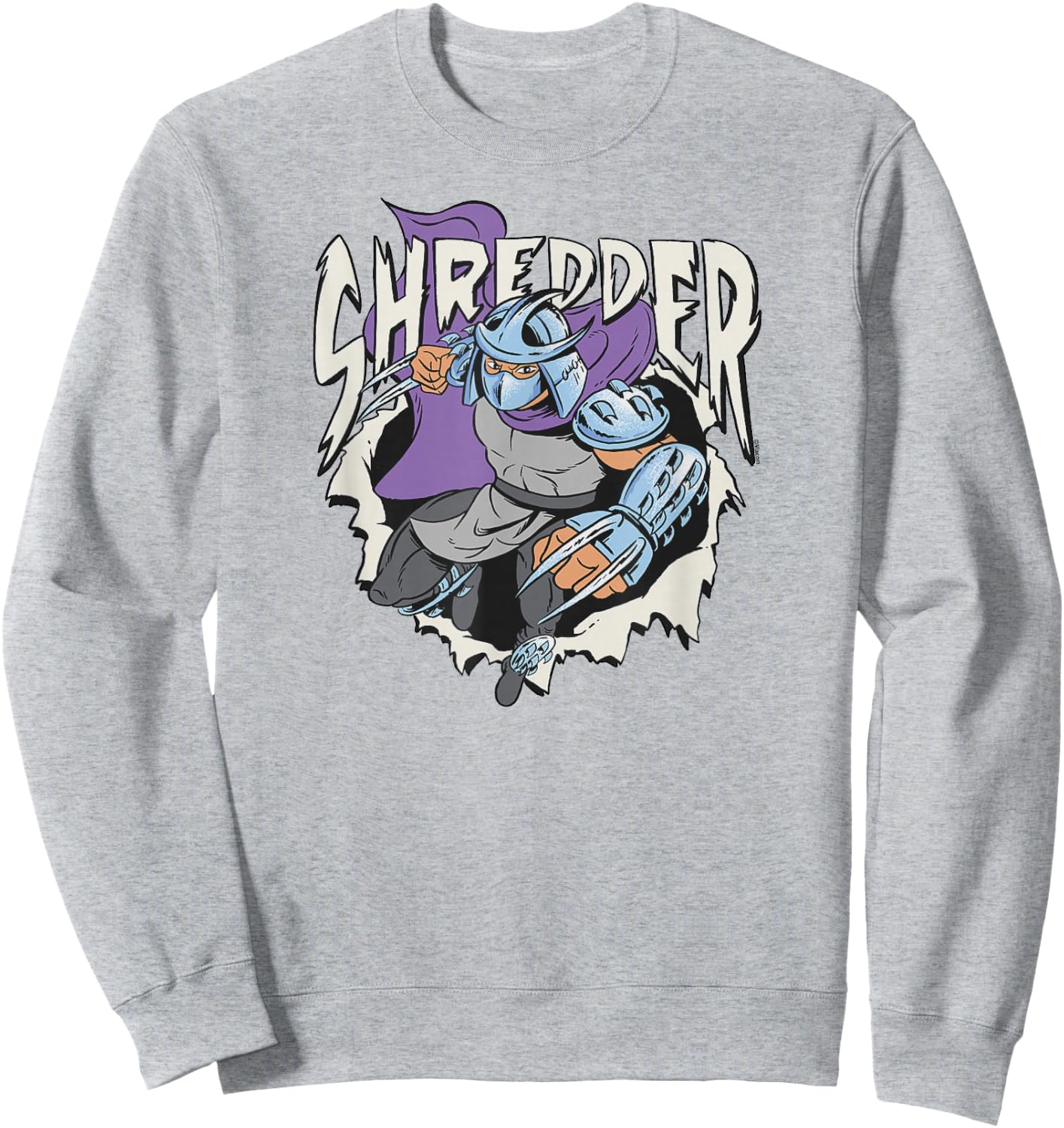 Teenage Mutant Ninja Turtles - Shredder Foot Clan Sweatshirt - Sweatshirt | Ash