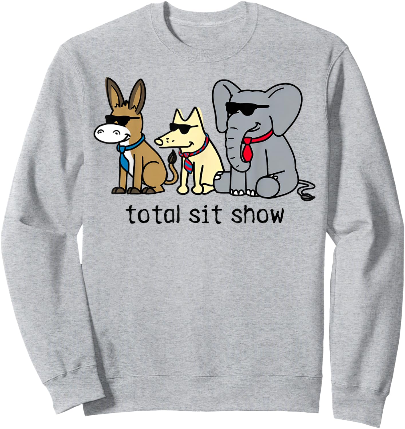 Total Sit Show Sweatshirt - Sweatshirt | Ash