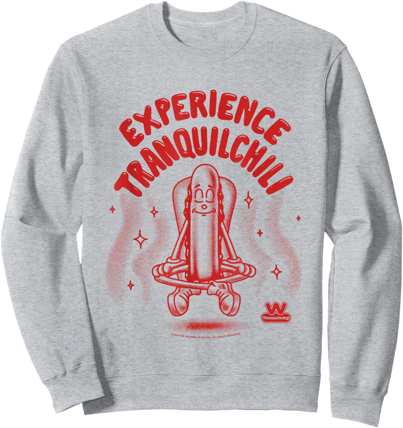 Wienerschnitzel Experience Tranquilchili TDO Vintage Sweatshirt - Sweatshirt | Ash