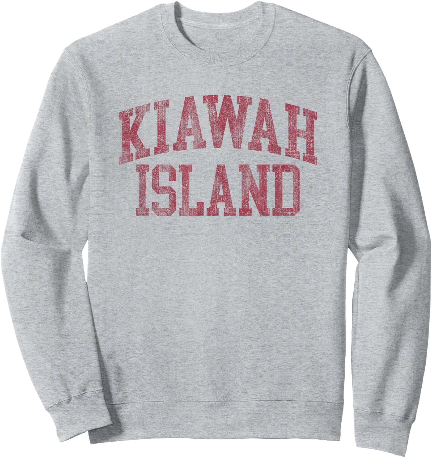 Kiawah Island South Carolina Souvenir Retro Preppy Throwback Sweatshirt - Sweatshirt | Ash