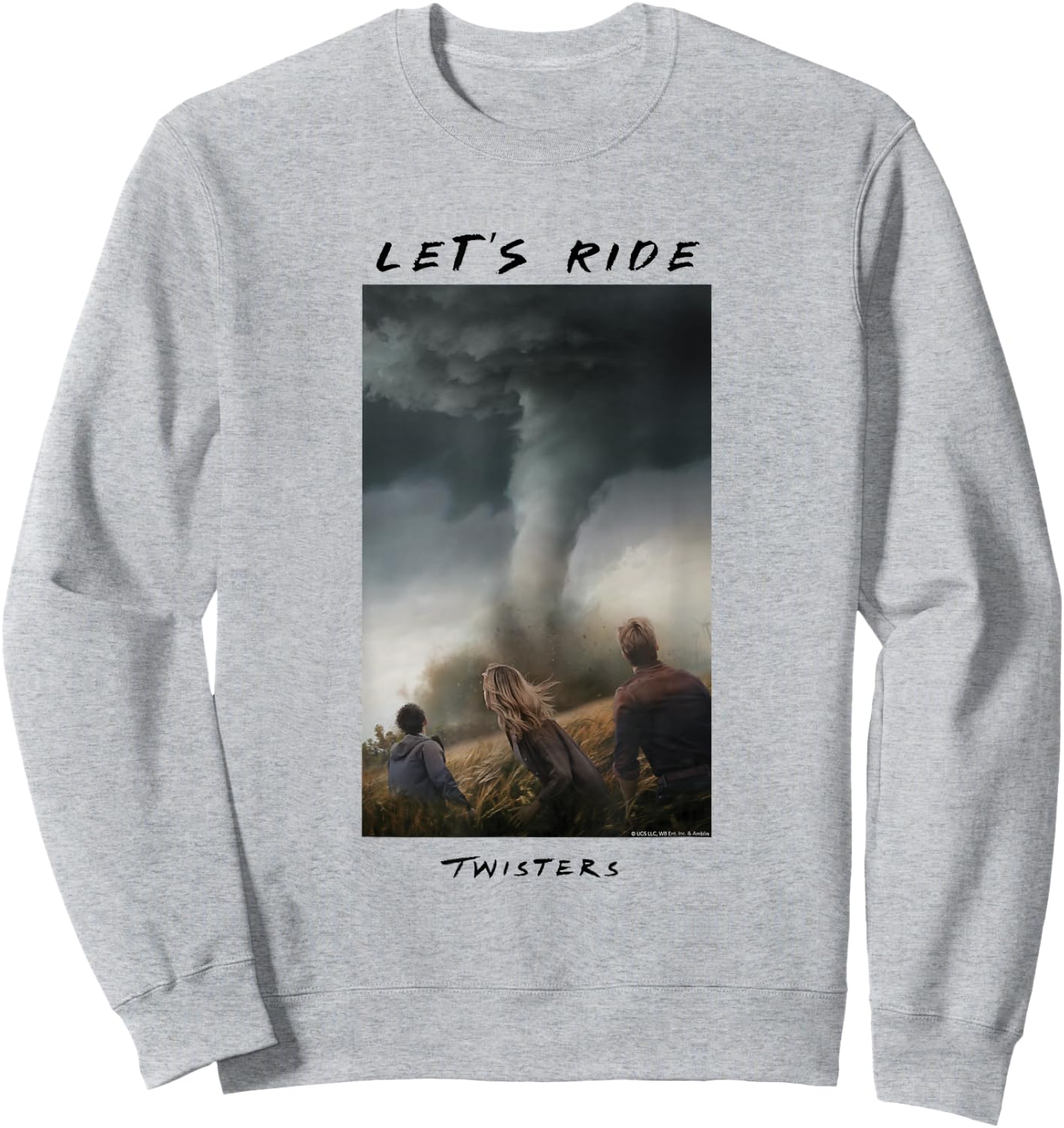 Twisters Let's Ride Sweatshirt - Sweatshirt | Ash