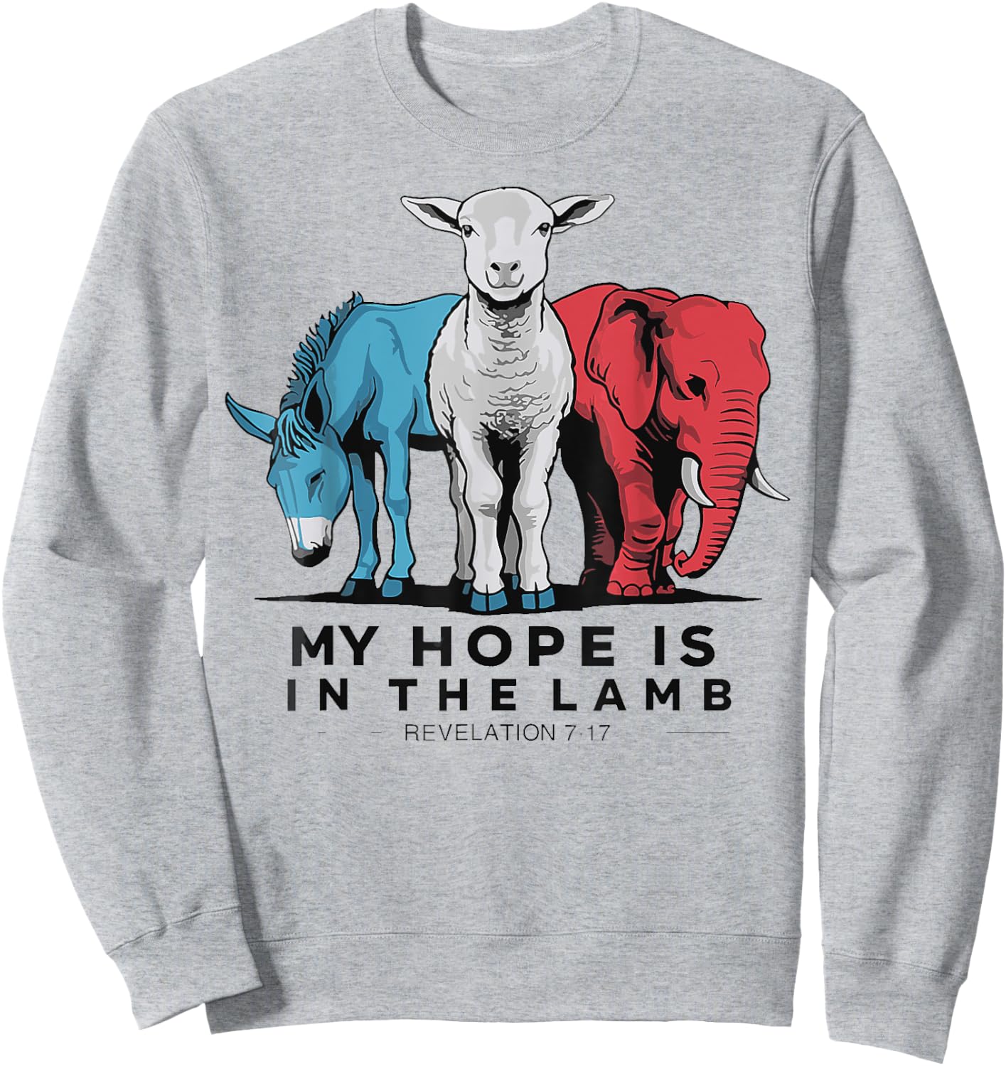 My Hope Is In The Lamb Sweatshirt - Sweatshirt | Ash