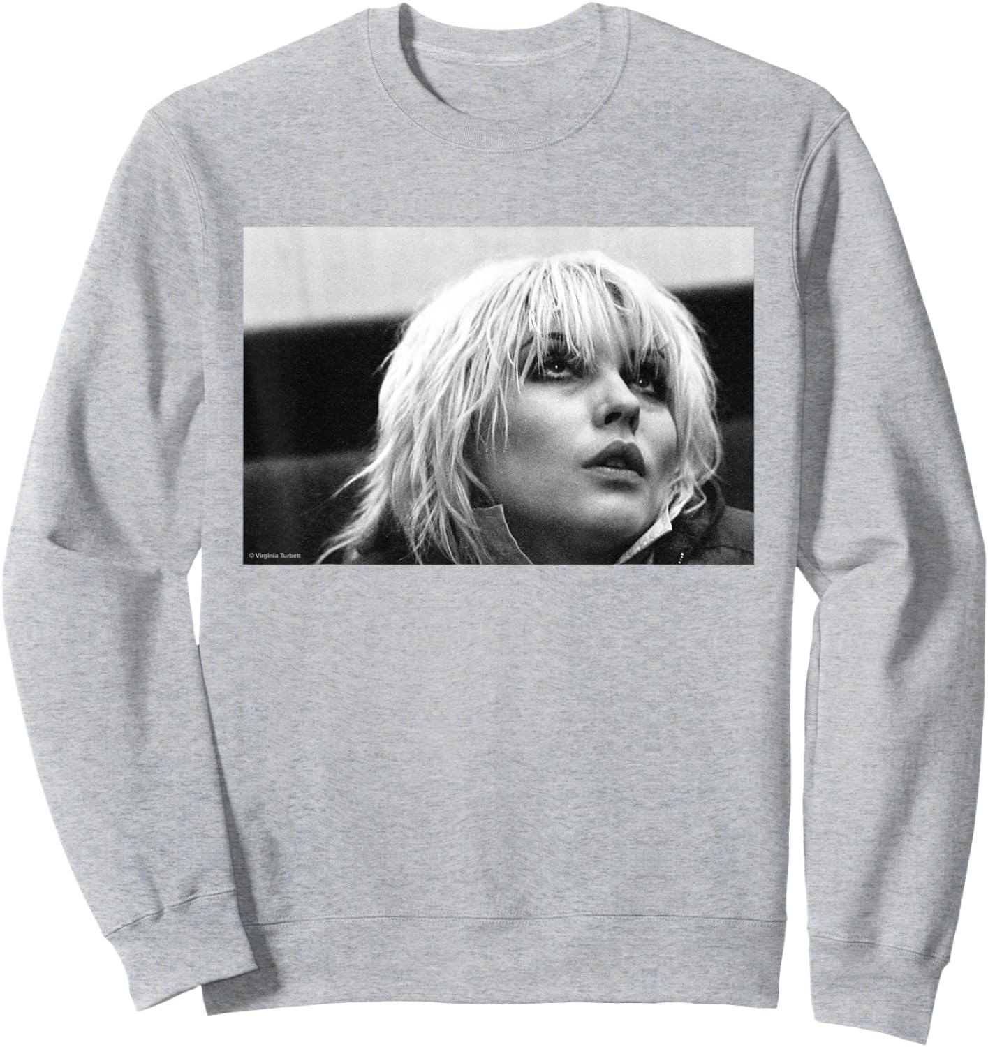 Blondie Singer Debbie Harry by Virginia Turbett Sweatshirt - Sweatshirt | Ash