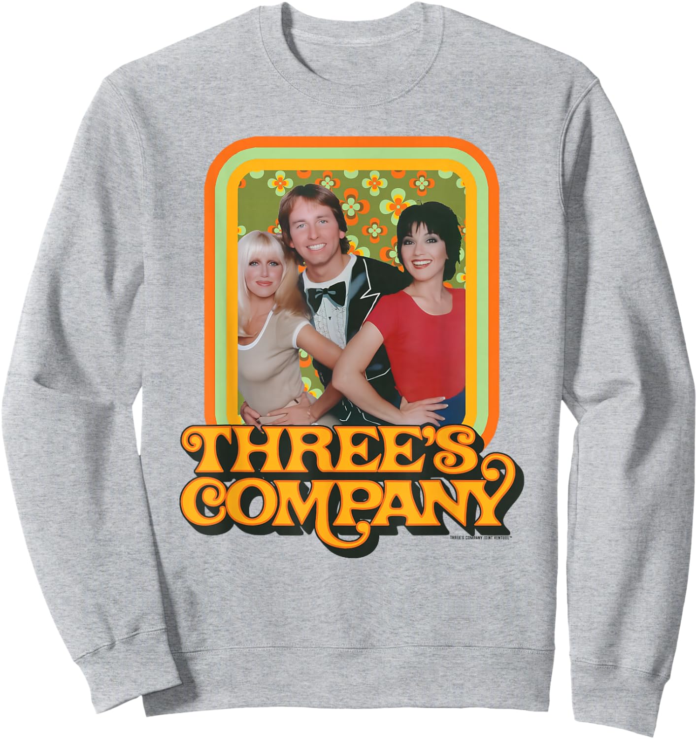 Three's Company Roomies Vintage Eighties Classic Sweatshirt - Sweatshirt | Ash