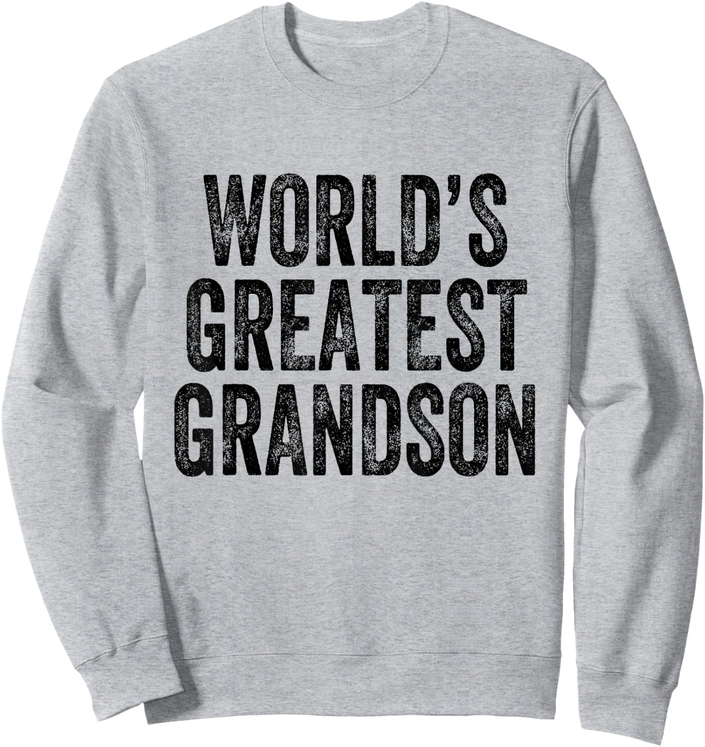World's Greatest Grandson Sweatshirt - Sweatshirt | Ash