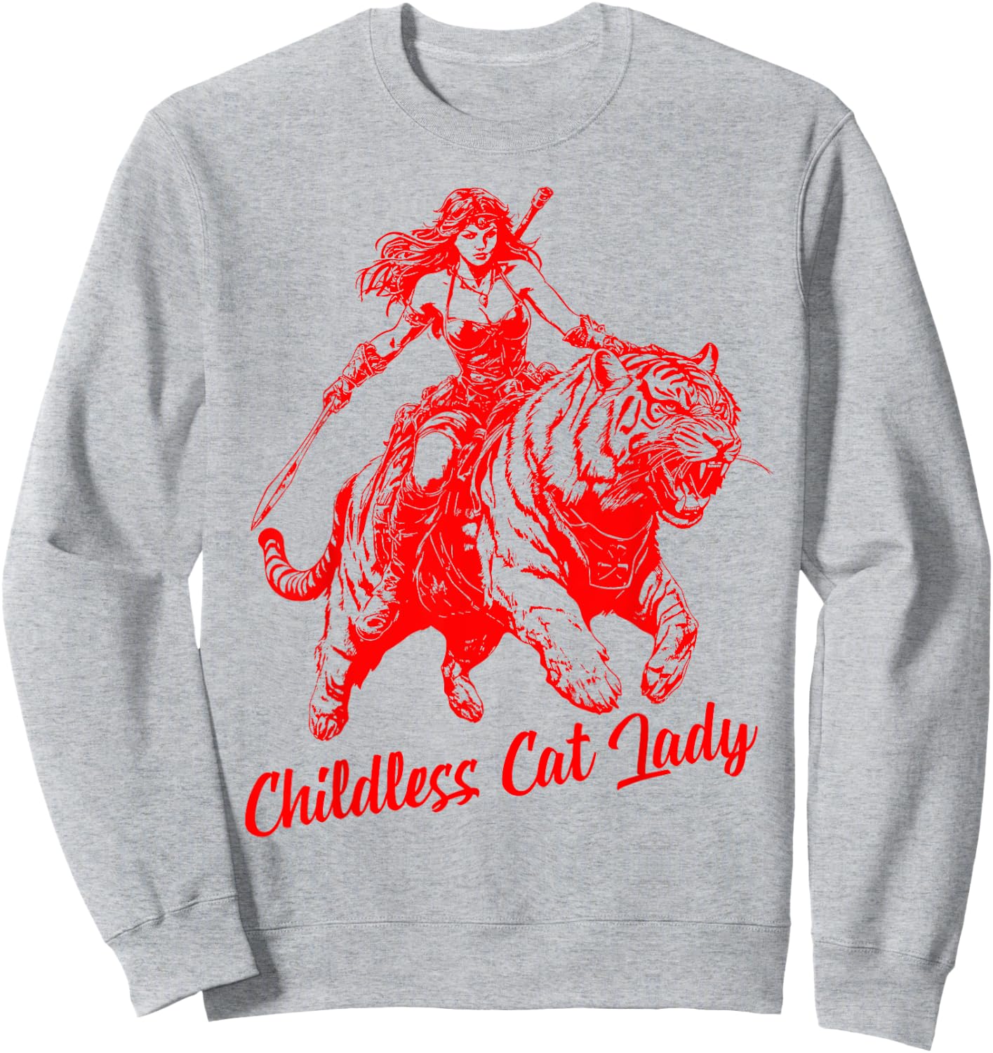Childless Cat Lady Kamala Harris President 2024 Women Kamala Sweatshirt - Sweatshirt | Ash