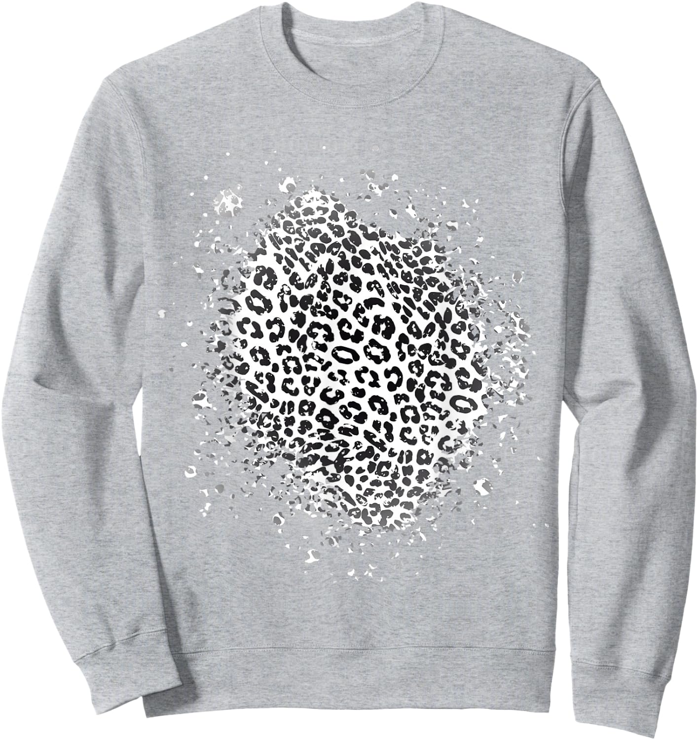 Funny Snow Leopard Costume Halloween Sweatshirt - Sweatshirt | Ash
