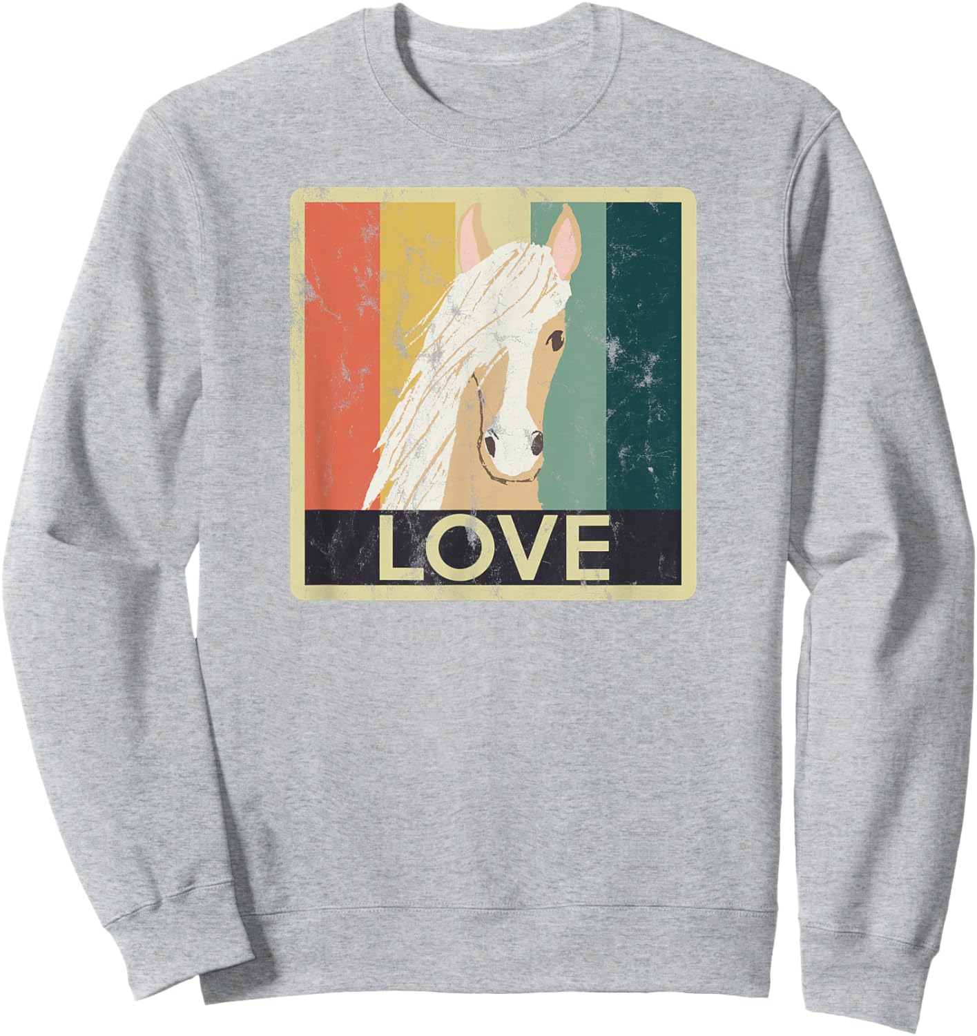 Beautiful Palomino Horse Sweatshirt - Sweatshirt | Ash