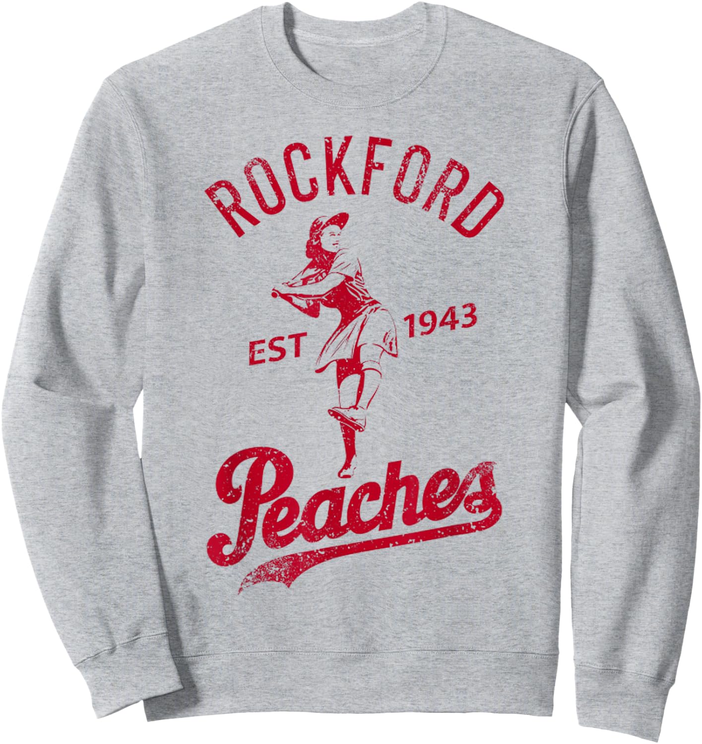 Rockford 1943 Peaches Vintage Sweatshirt - Sweatshirt | Ash