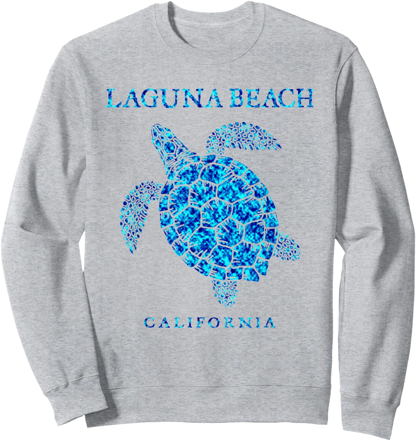 Laguna Beach California Sea Turtle Souvenir Girls Boys Sweatshirt - Sweatshirt | Ash