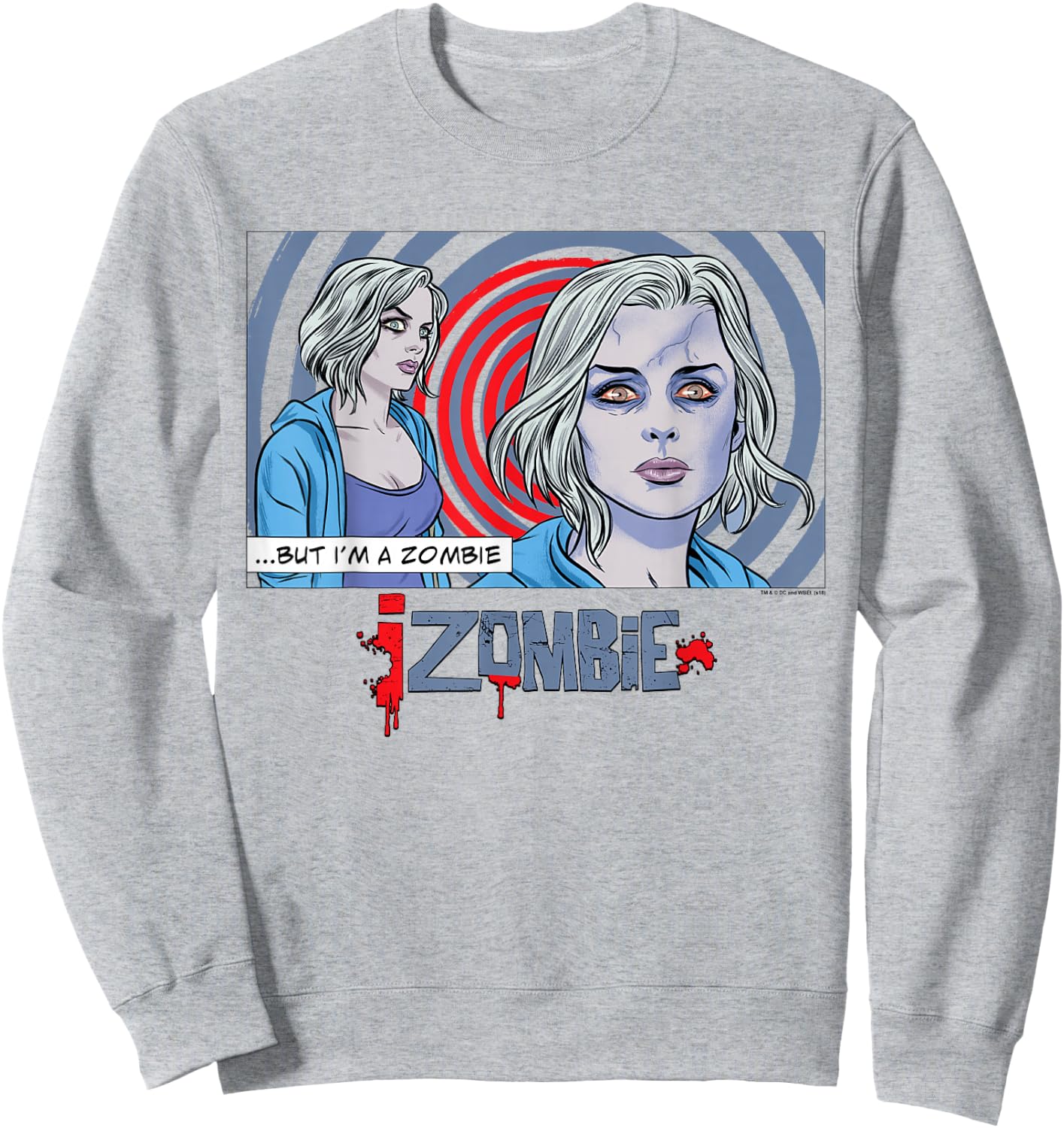 iZombie Liv Panel Sweatshirt - Sweatshirt | Ash
