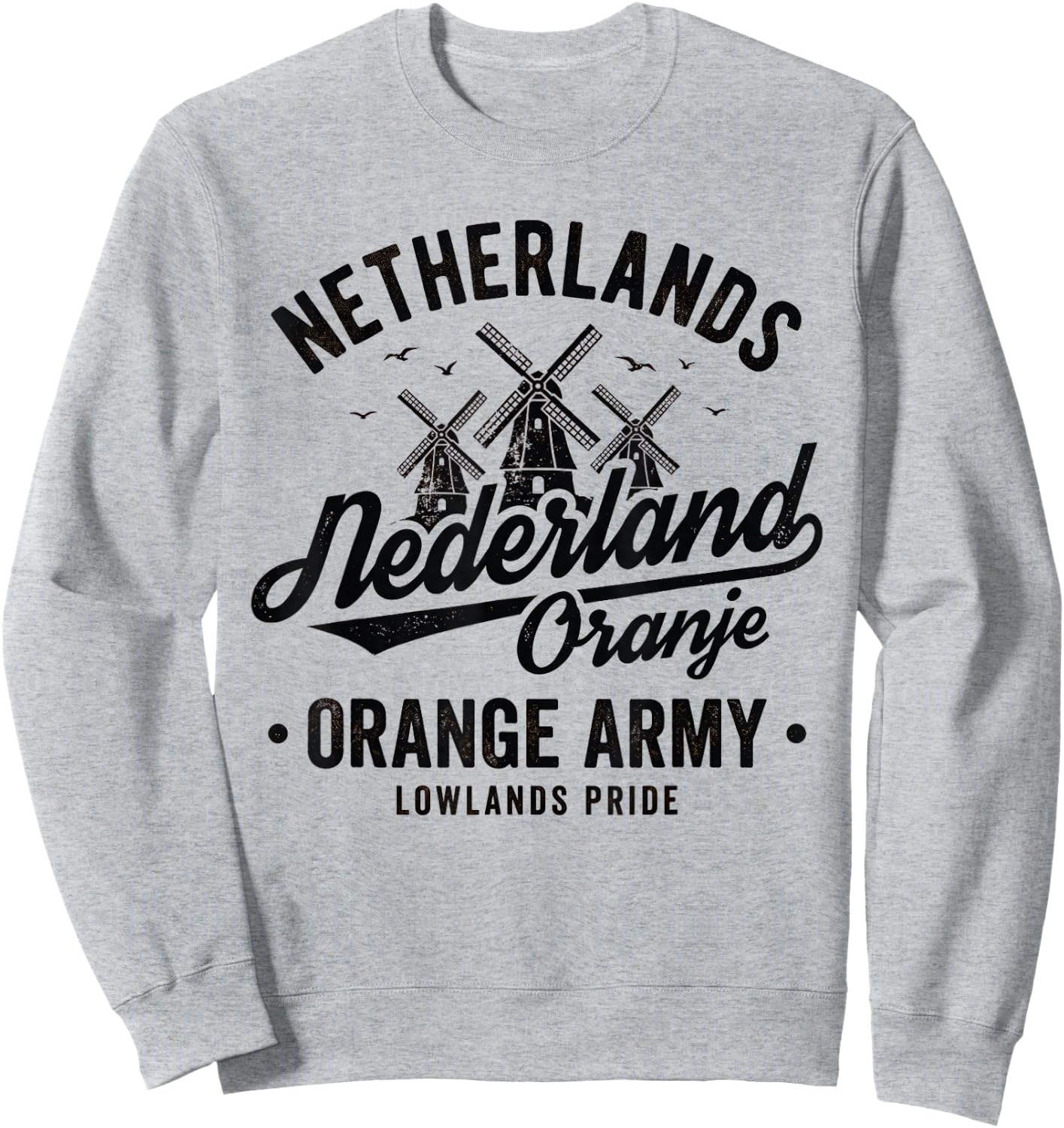 Netherlands Dutch Holland Netherland Nederland Sweatshirt - Sweatshirt | Ash
