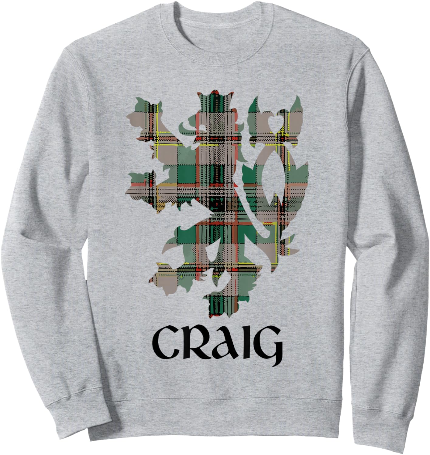Clan Craig Tartan Scottish Family Name Scotland Pride Sweatshirt - Sweatshirt | Ash