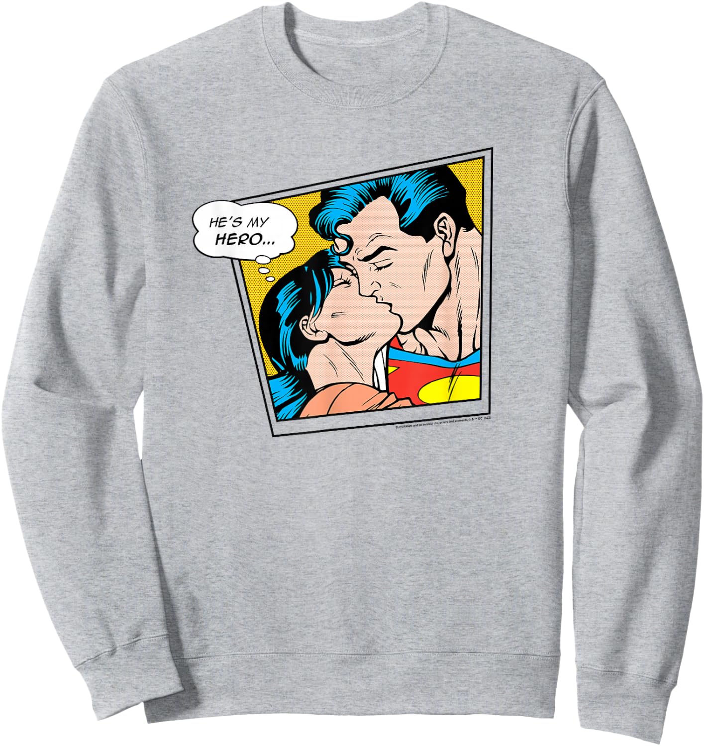 Superman My Hero Sweatshirt - Sweatshirt | Ash