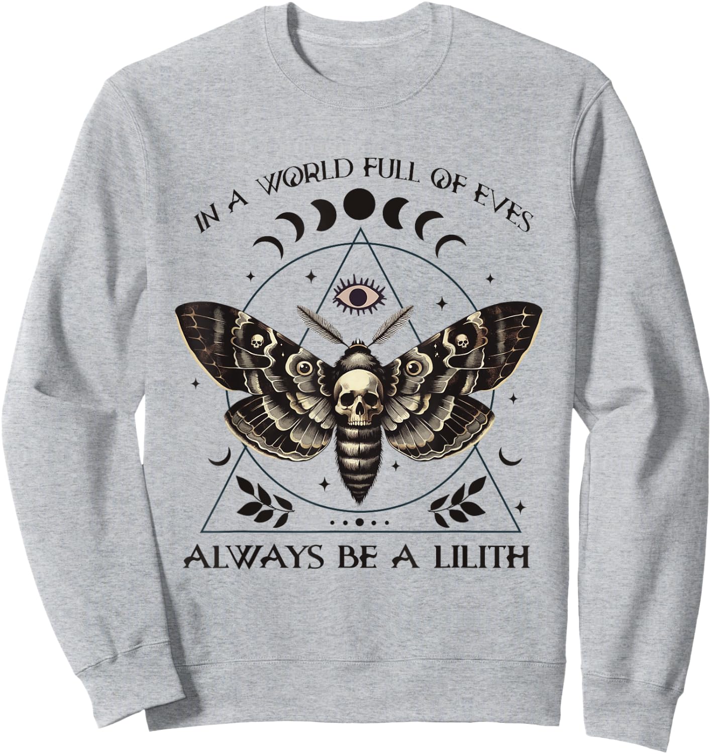 Lilith Halloween Witch Party Costume Sweatshirt - Sweatshirt | Ash