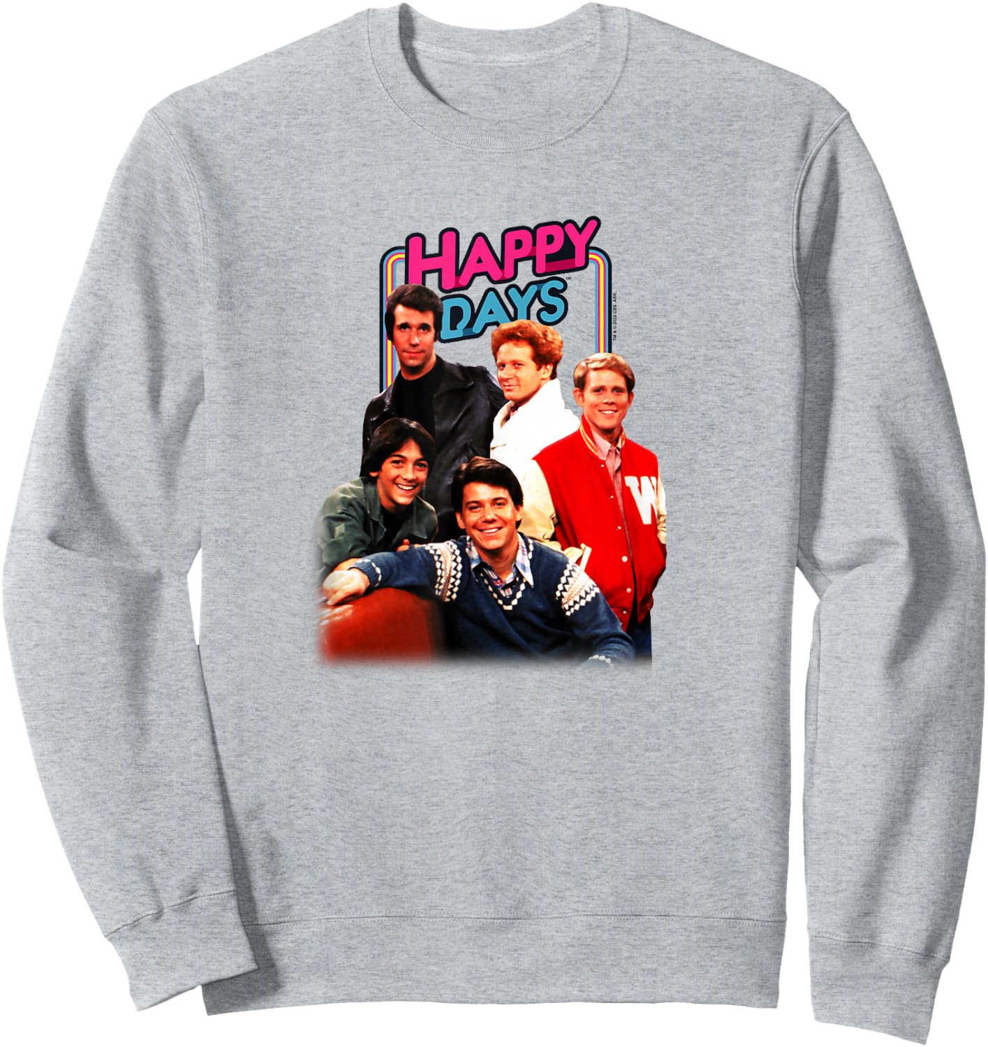 Happy Days Sweatshirt - Sweatshirt | Ash