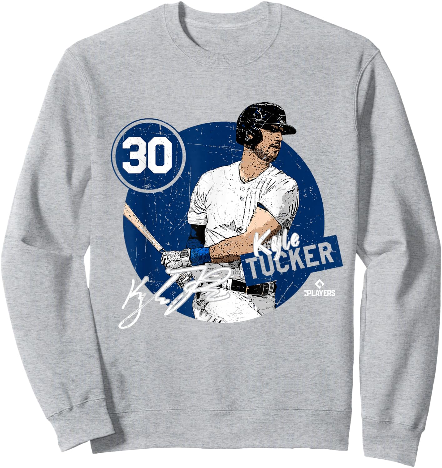 Kyle Tucker | Chicago Baseball MLB Players | MLBTUC4002 Sweatshirt - Sweatshirt | Ash