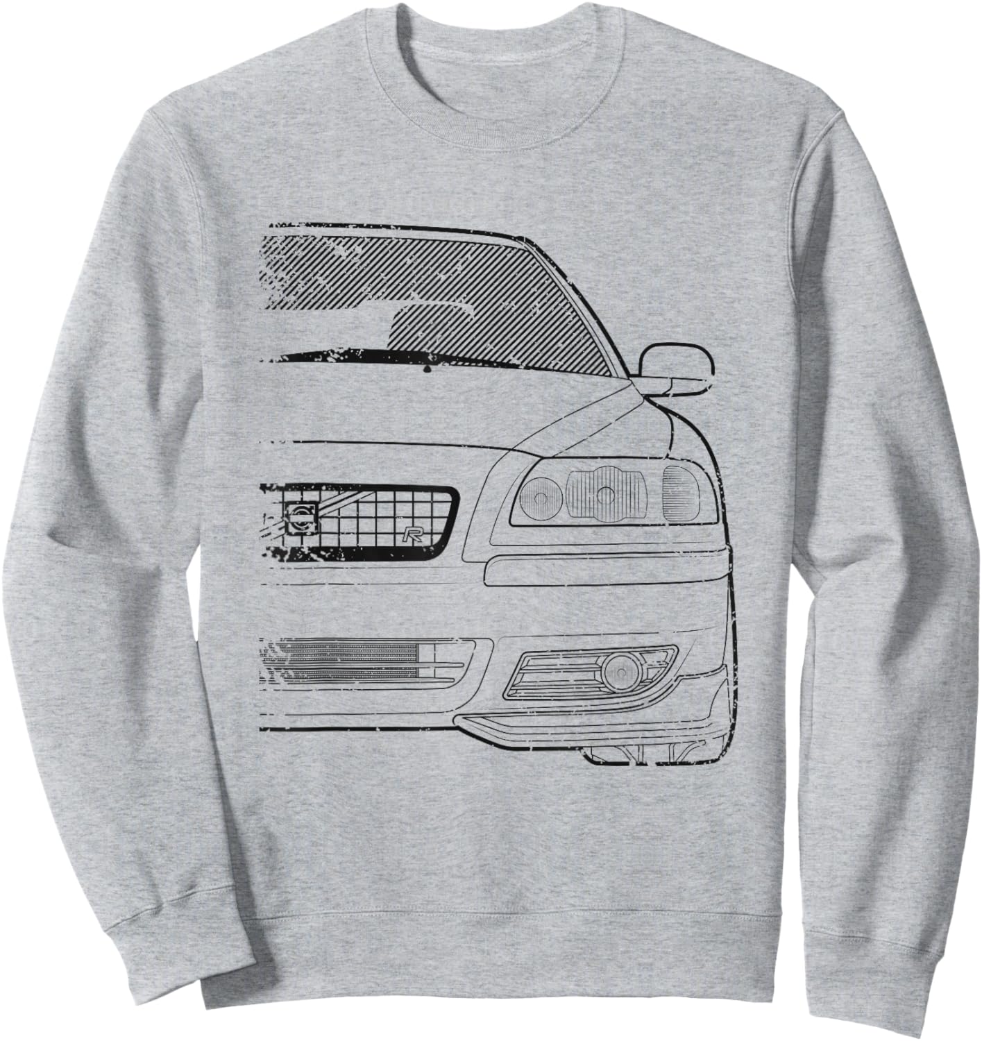 Classic Racing S60-R Turbo Stealth Sweatshirt - Sweatshirt | Ash