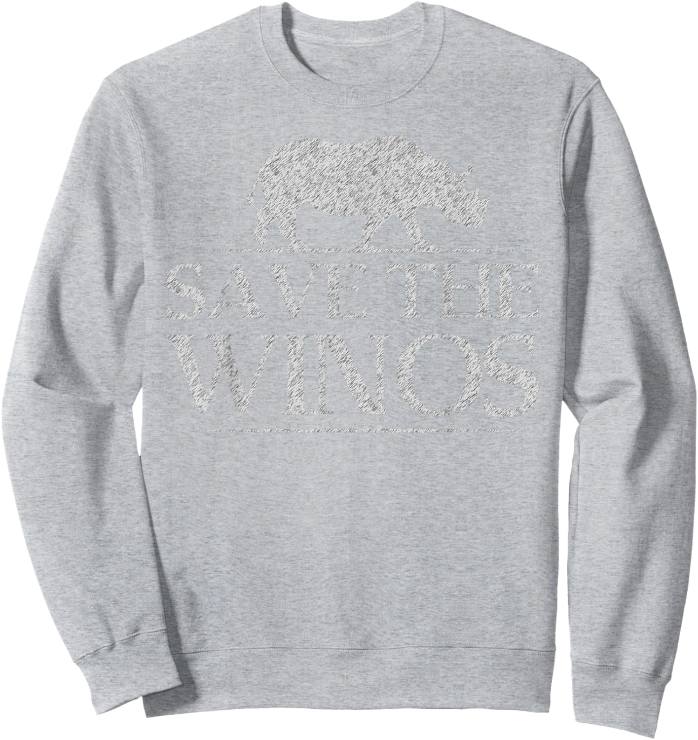 Save The Winos Sweatshirt - Sweatshirt | Ash