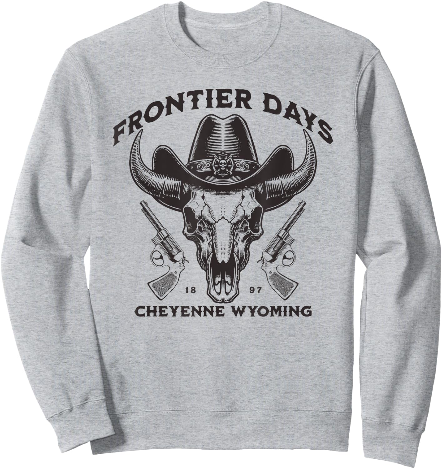 Cheyenne Wyoming Frontier Days Sweatshirt - Sweatshirt | Ash