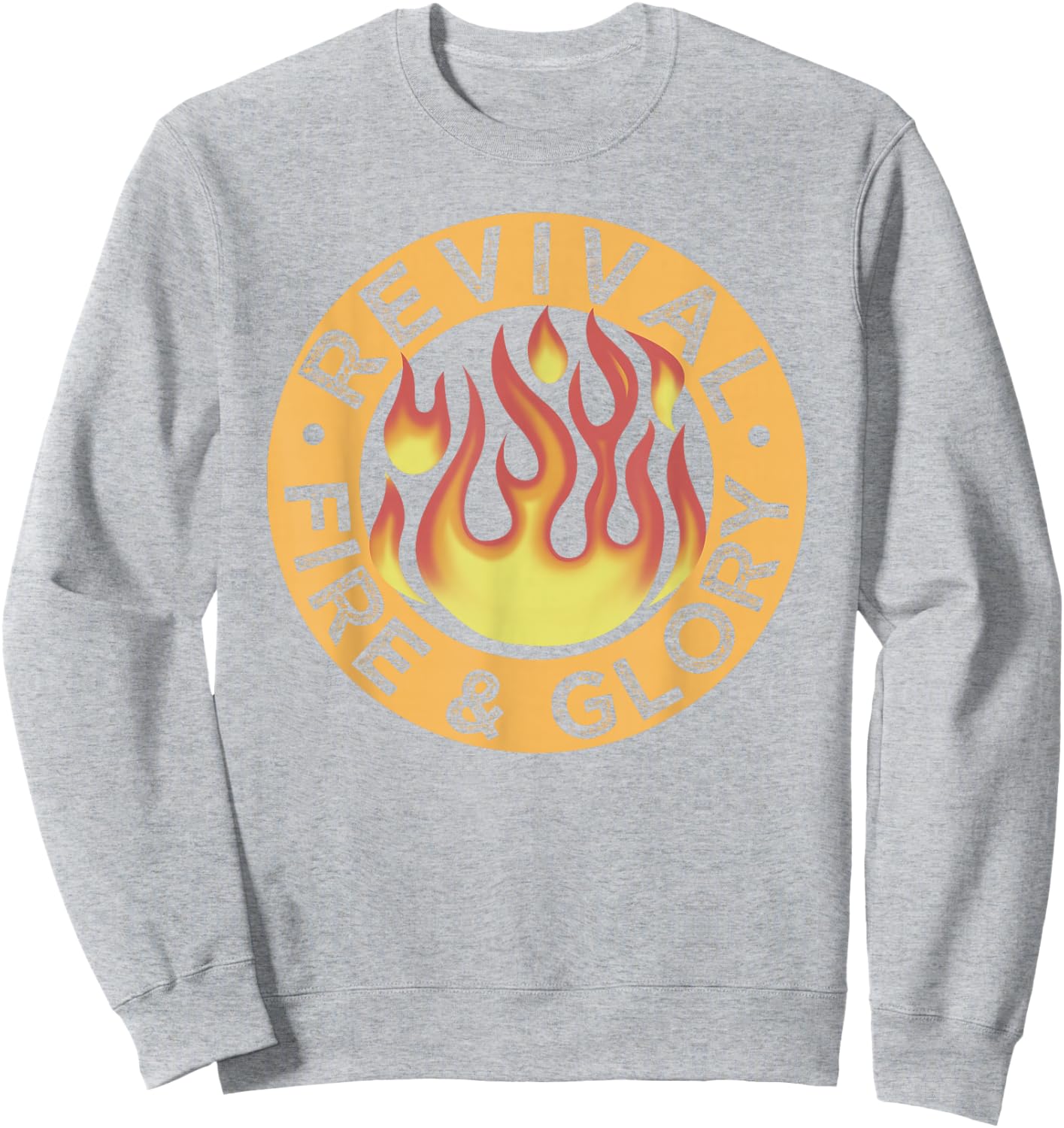 Revival Fire & Glory Sweatshirt - Sweatshirt | Ash