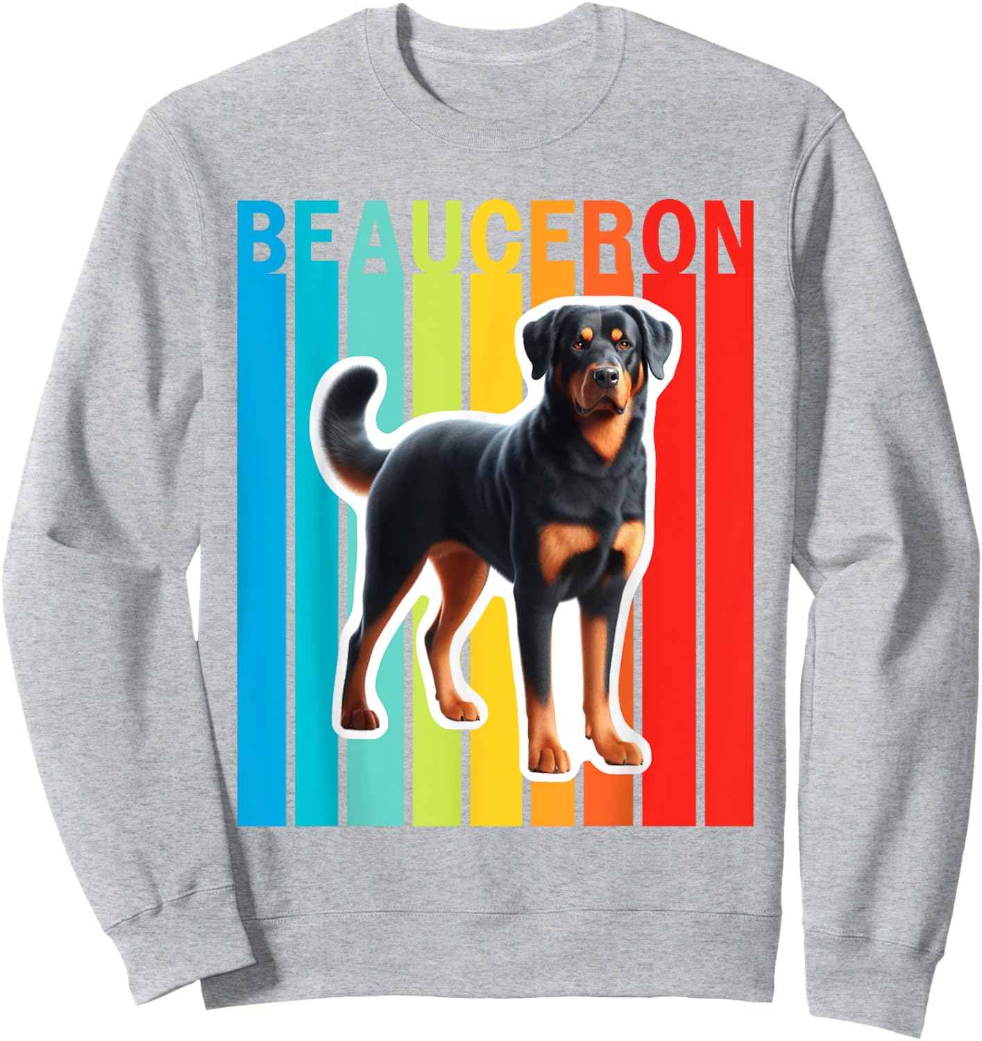 Colorful Beauceron Sweatshirt - Sweatshirt | Ash