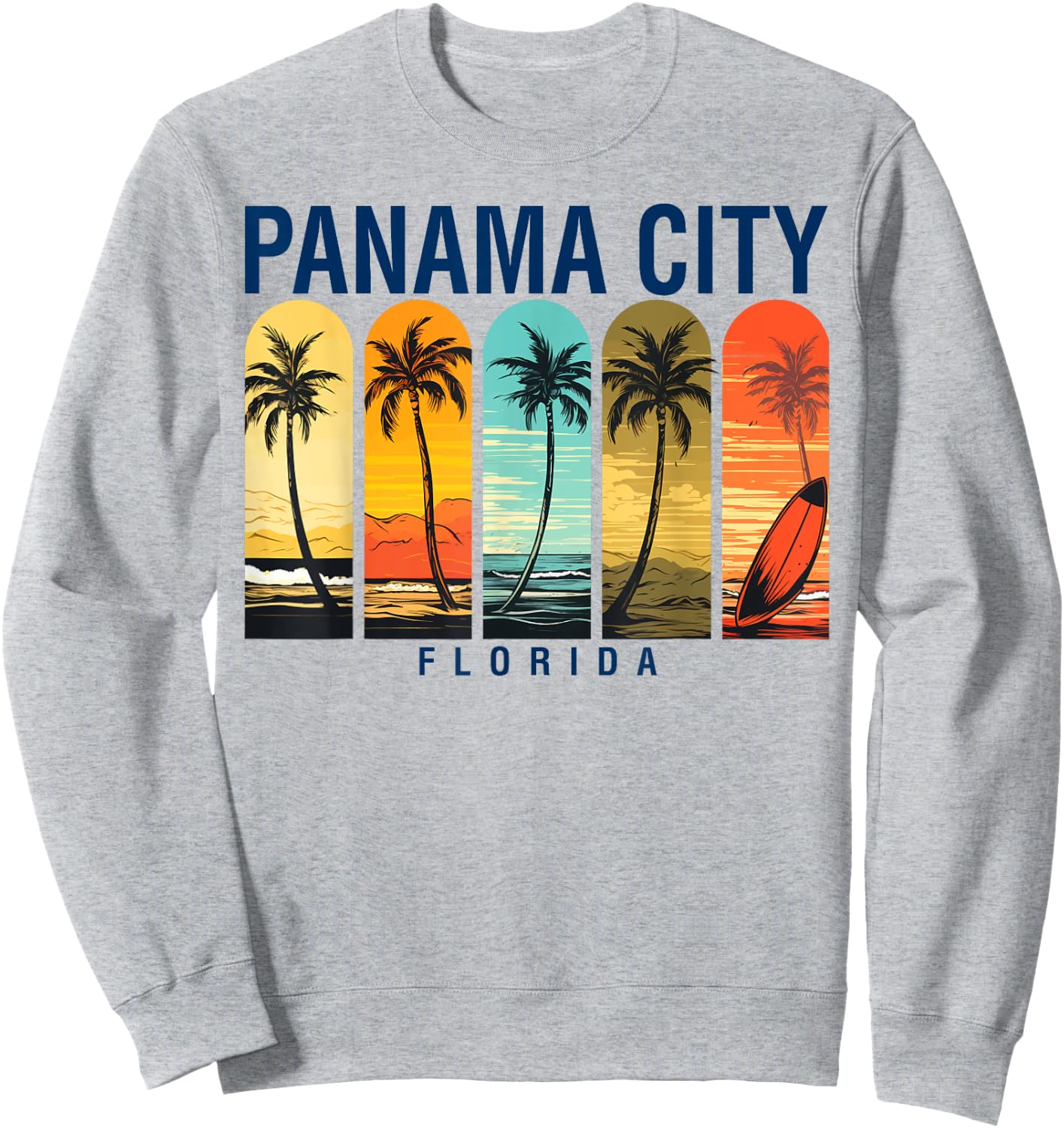 Panama City Beach Florida Men Beach Rider Women Sweatshirt - Sweatshirt | Ash