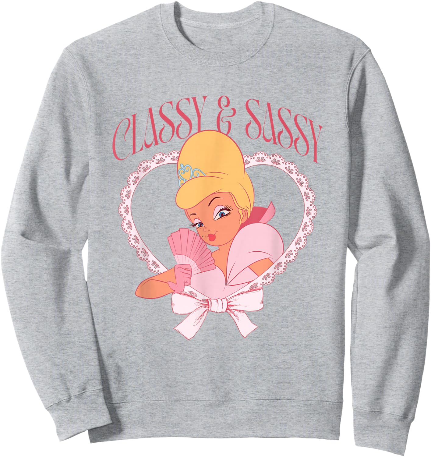 Disney The Princess And The Frog Charlotte Classy & Sassy Sweatshirt - Sweatshirt | Ash