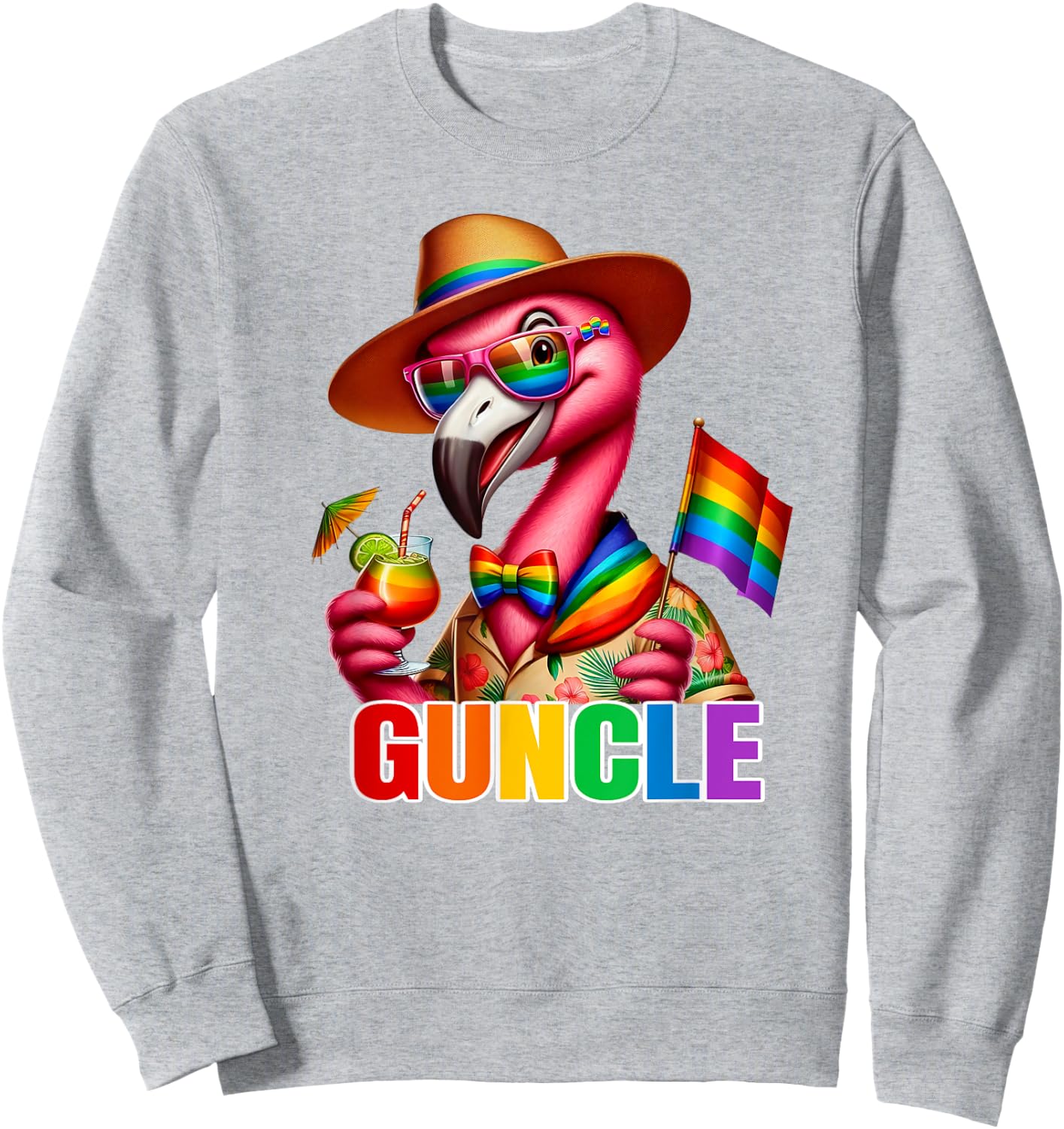 Guncle An Uncle Who's Well-Groomed Good Looking and Humorous Sweatshirt - Sweatshirt | Ash