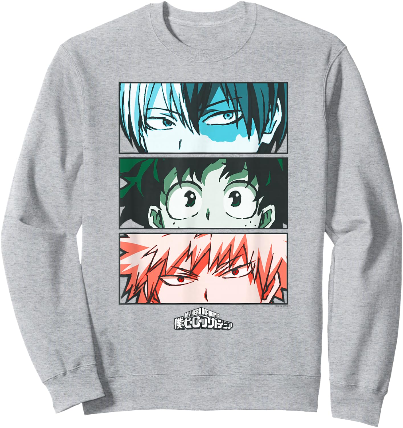 My Hero Academia Todoroki Deku Anime Sweatshirt - Sweatshirt | Ash