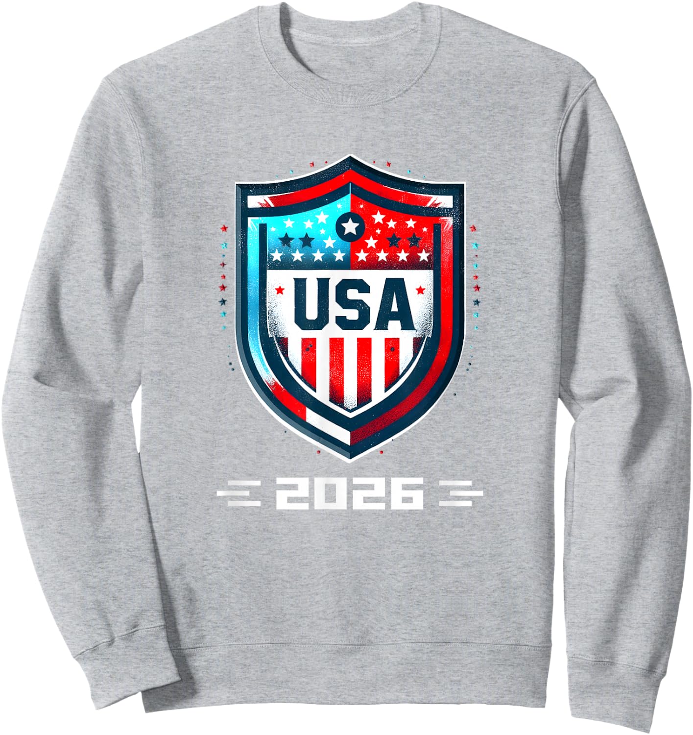 USA 2026 Go United States Sport USA Team 2026 USA Sweatshirt - Sweatshirt | Ash