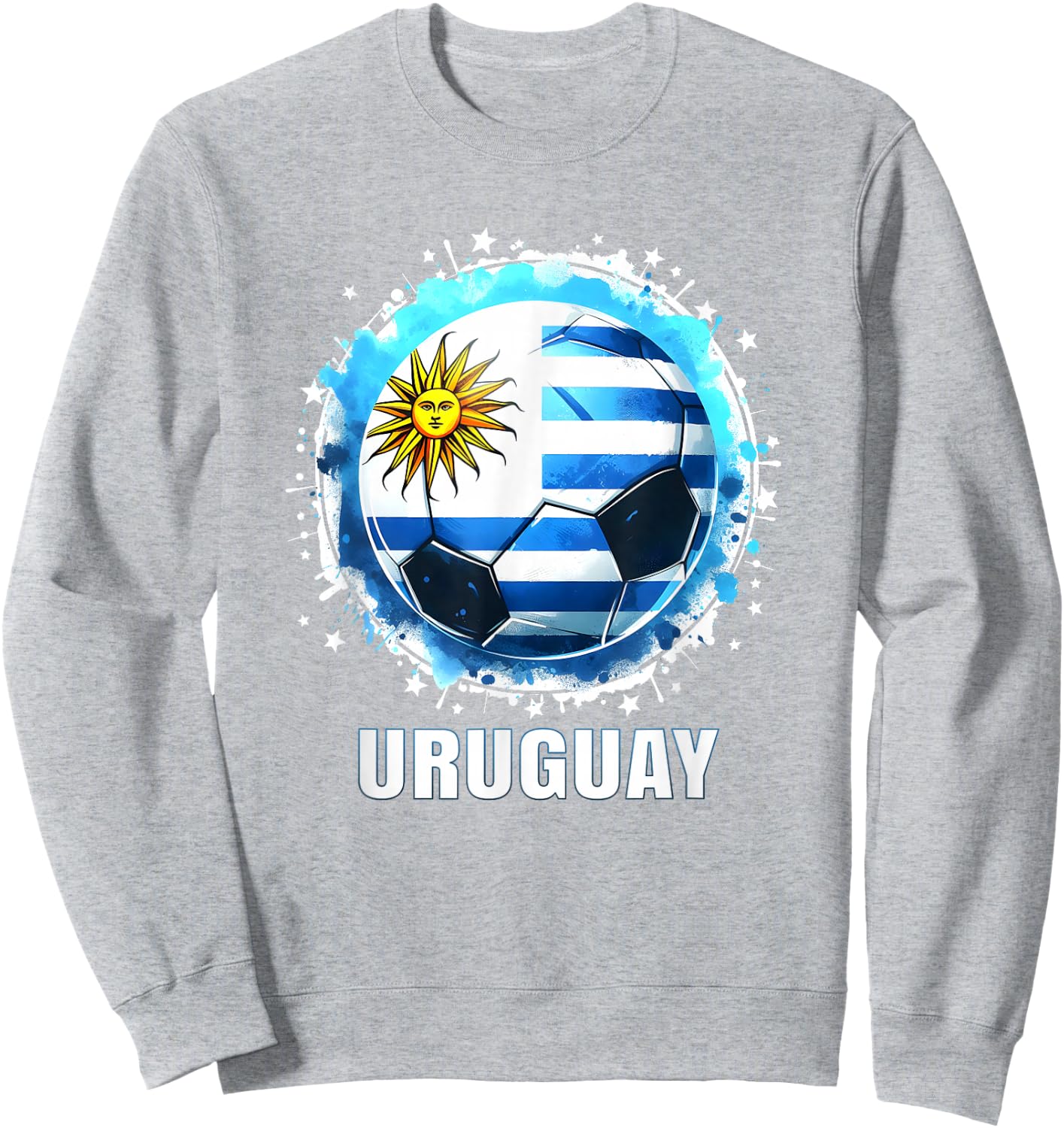 Uruguay Player Boys Kids Men Youth Teens Uruguay Sweatshirt - Sweatshirt | Ash