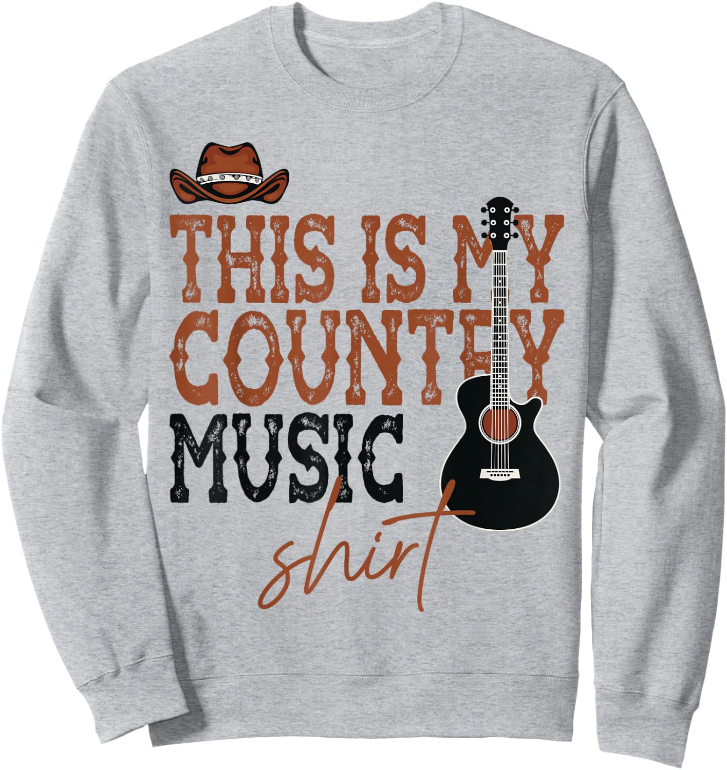 Cool Country Concert Women Country Music Lover Sweatshirt - Sweatshirt | Ash