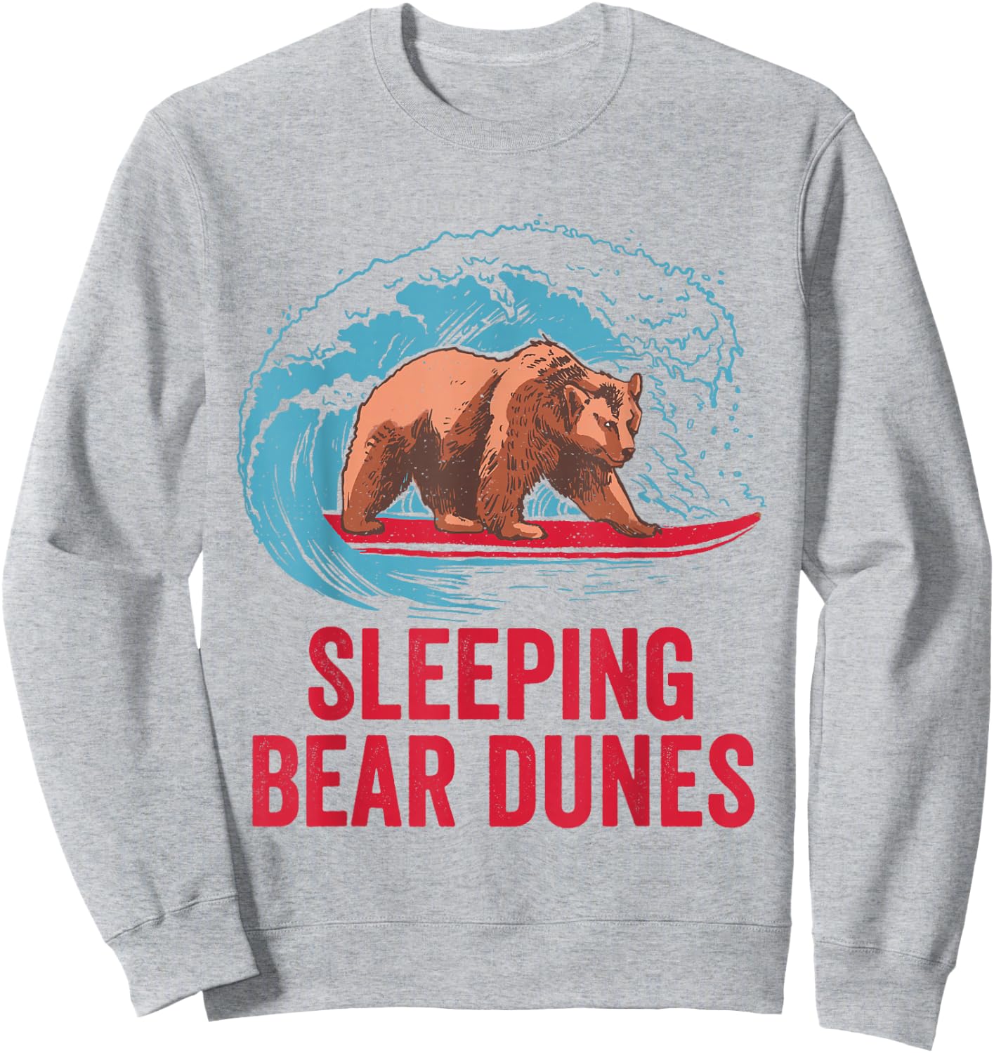 Sleeping Bear Dunes Sweatshirt - Sweatshirt | Ash