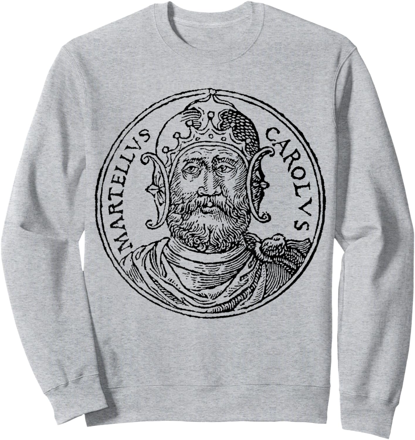 Charles Martel Franks French France Europe Sweatshirt - Sweatshirt | Ash