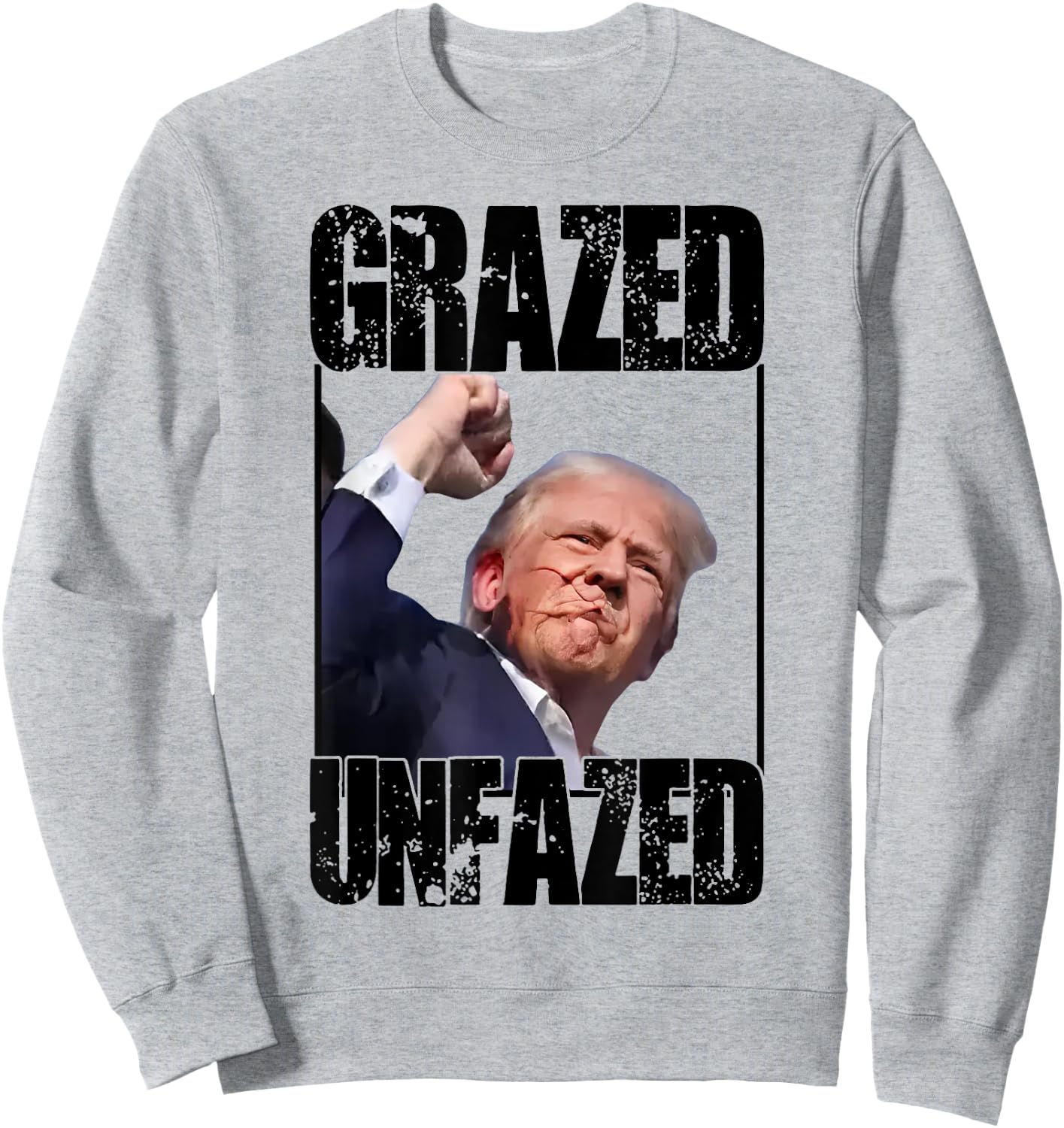 Grazed and Unfazed Sweatshirt - Sweatshirt | Ash