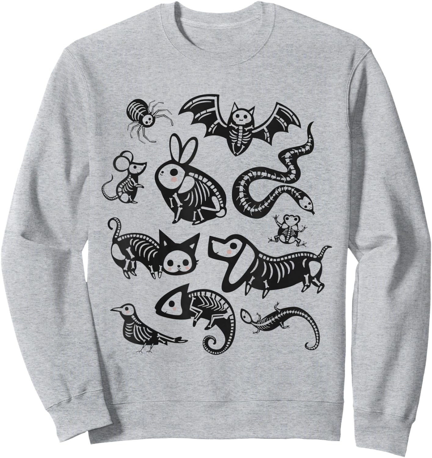 Fall Veterinarian Halloween Vet Tech Veterinary School Sweatshirt - Sweatshirt | Ash