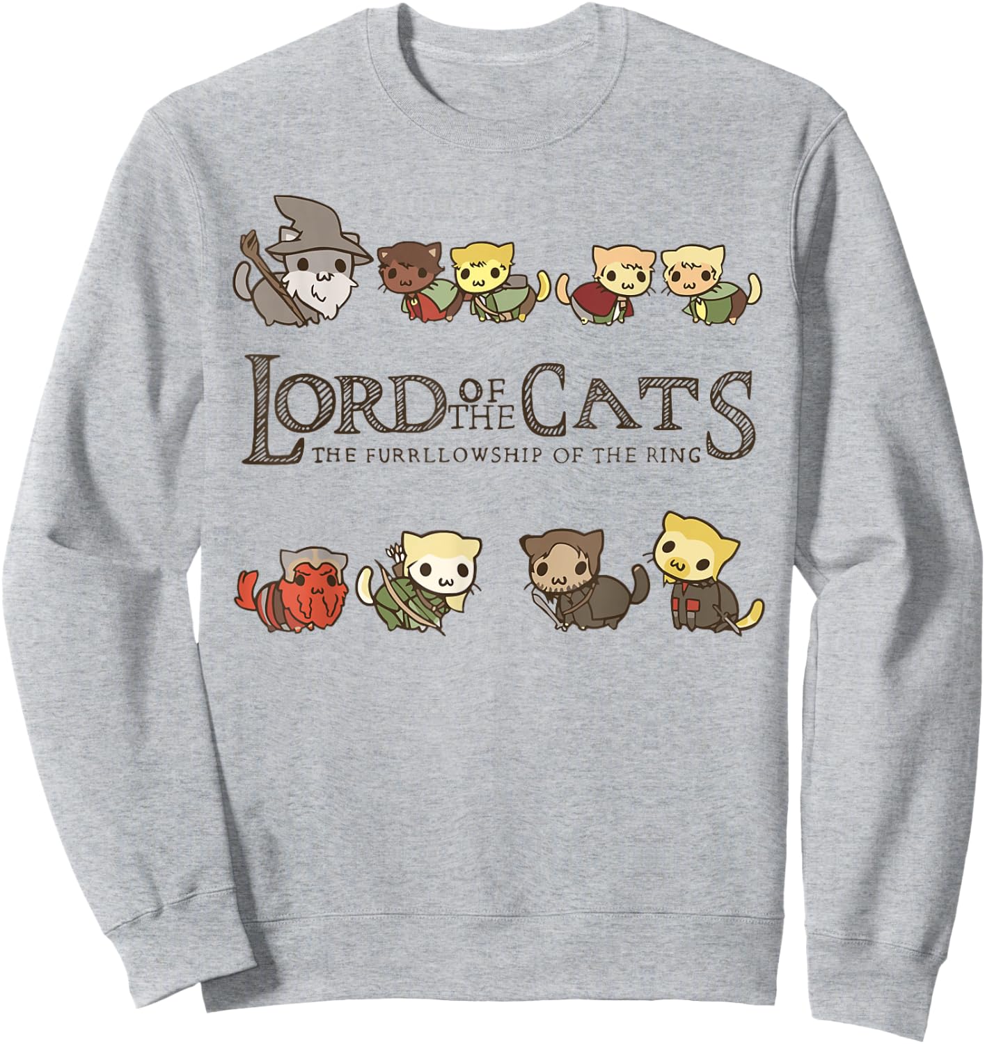 Lord of the cats Sweatshirt - Sweatshirt | Ash