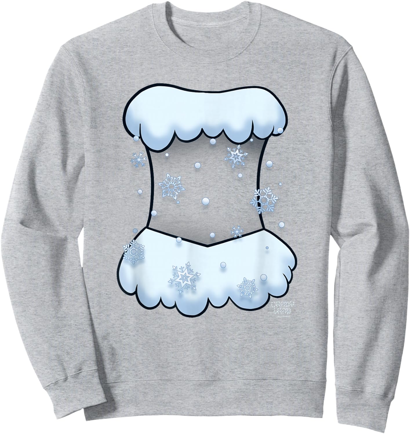 Candy Land Queen Frostine Halloween Costume Sweatshirt - Sweatshirt | Ash