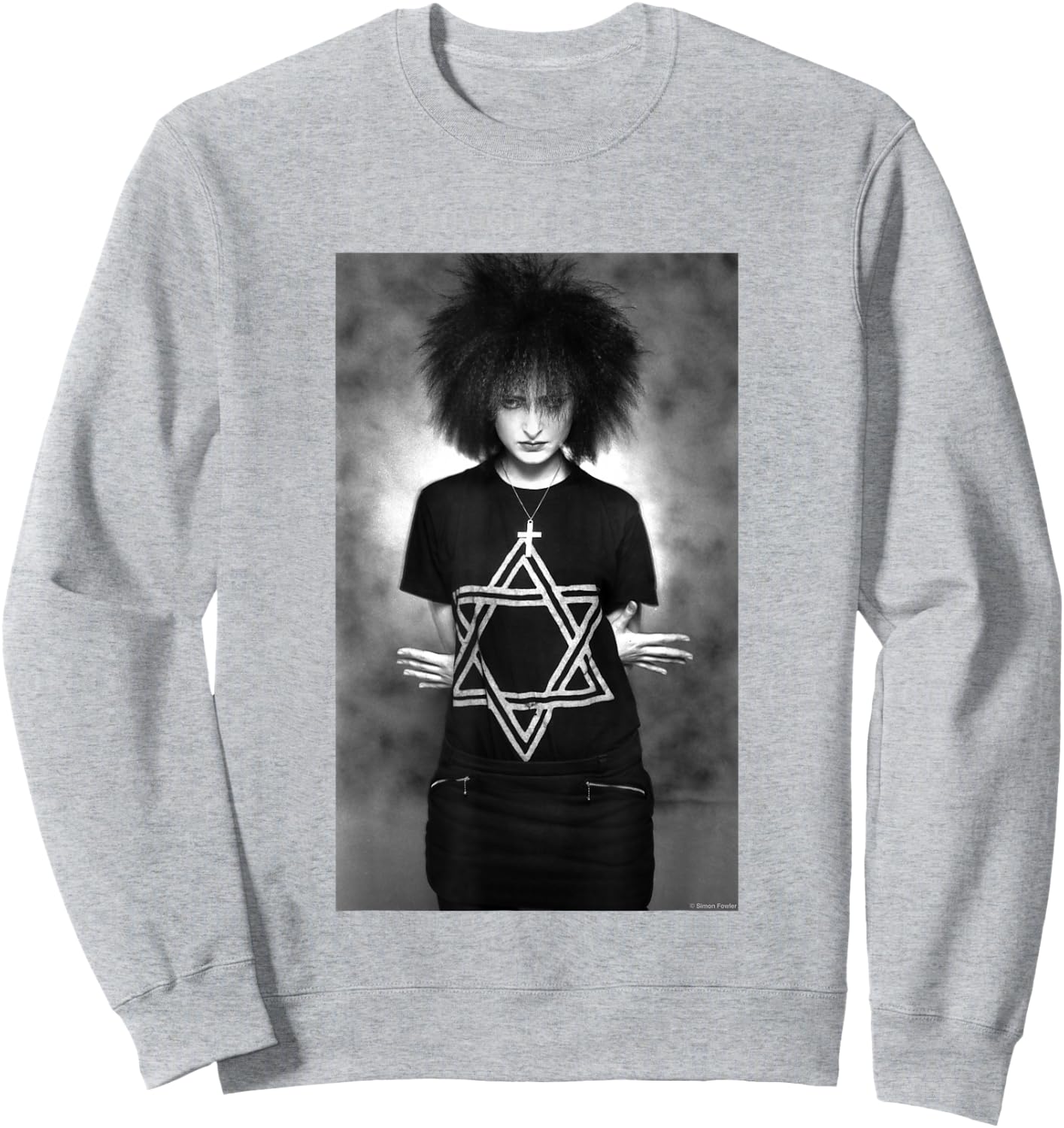 Siouxsie Sioux of The Banshees Studio Photo by Simon Fowler Sweatshirt - Sweatshirt | Ash